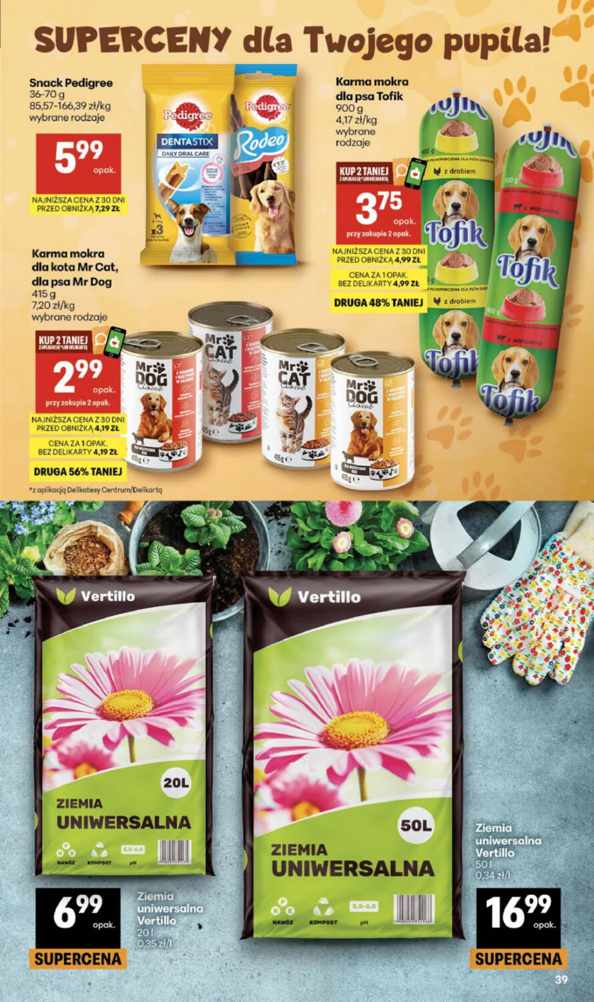 Gazetka promocyjna Delikatesy Centrum str. 39