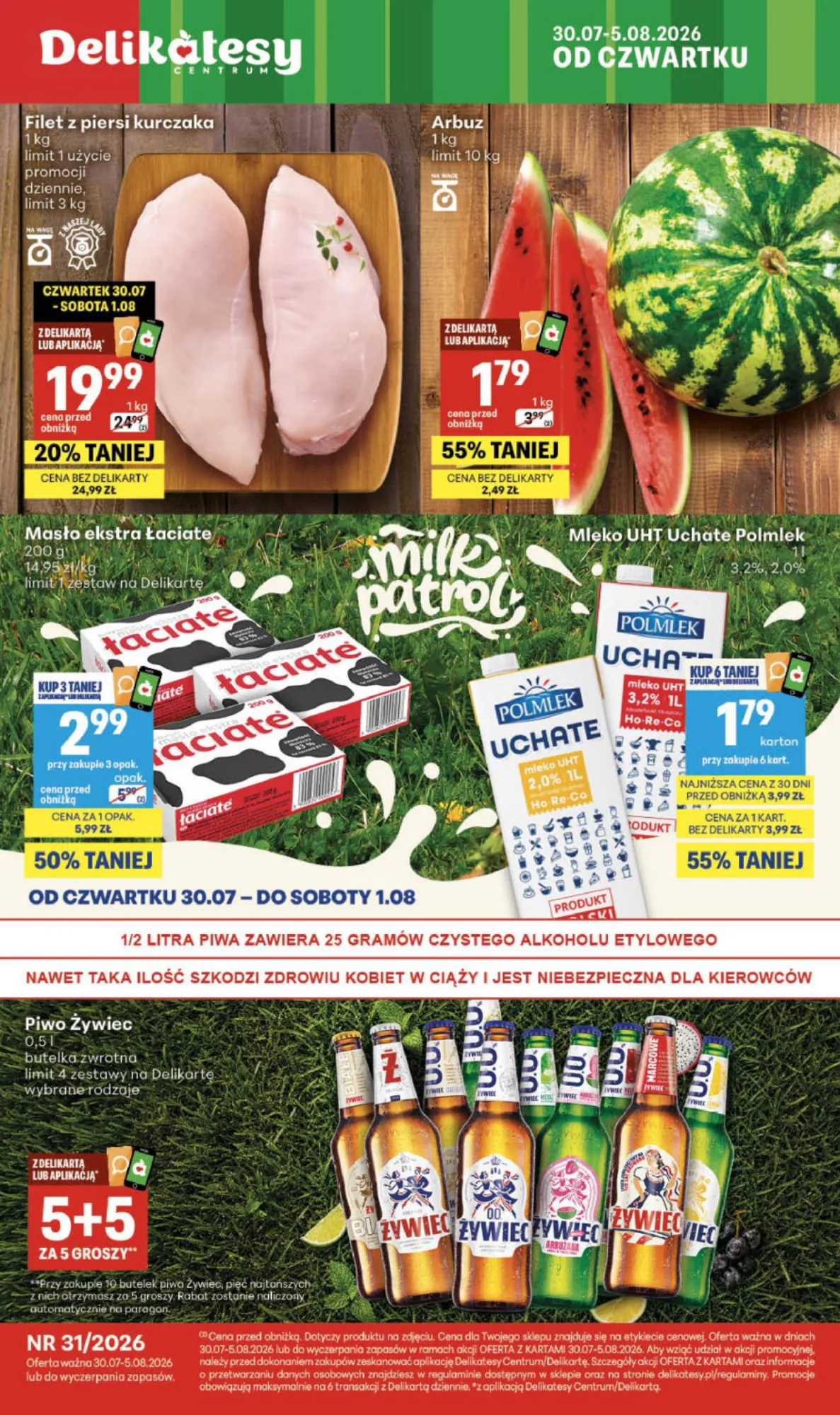 Gazetka promocyjna Delikatesy Centrum str. 1