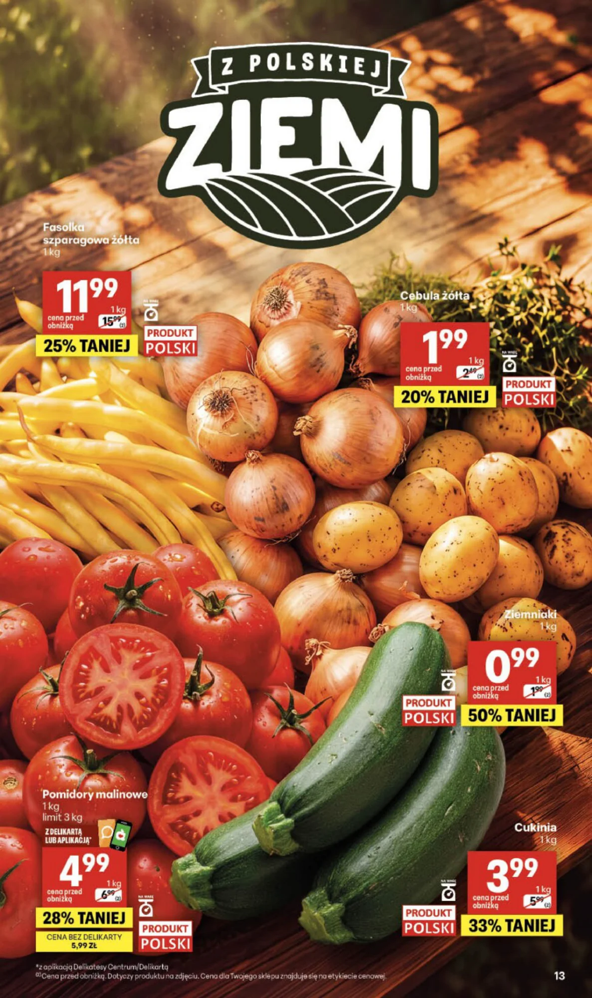 Gazetka promocyjna Delikatesy Centrum str. 13