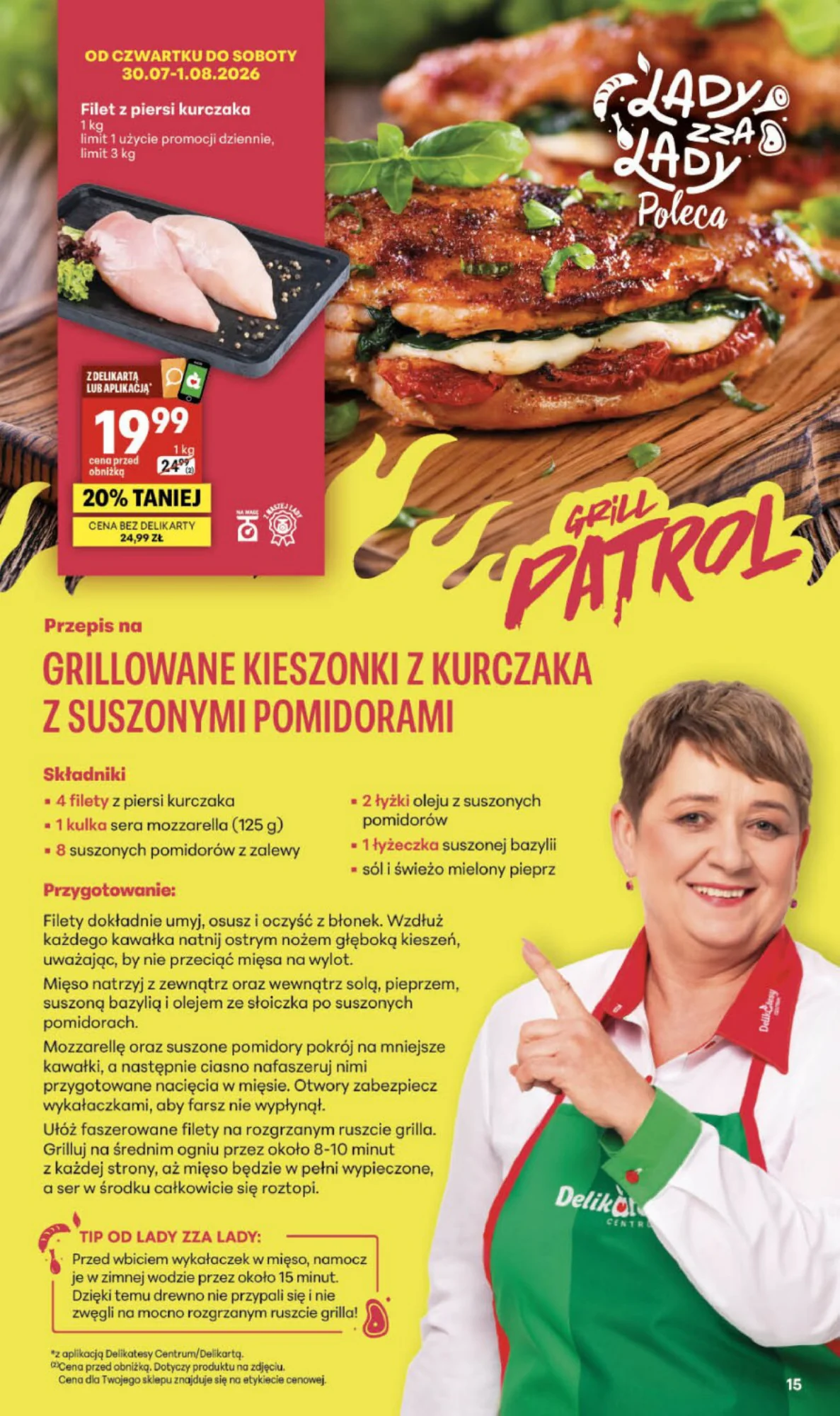 Gazetka promocyjna Delikatesy Centrum str. 15