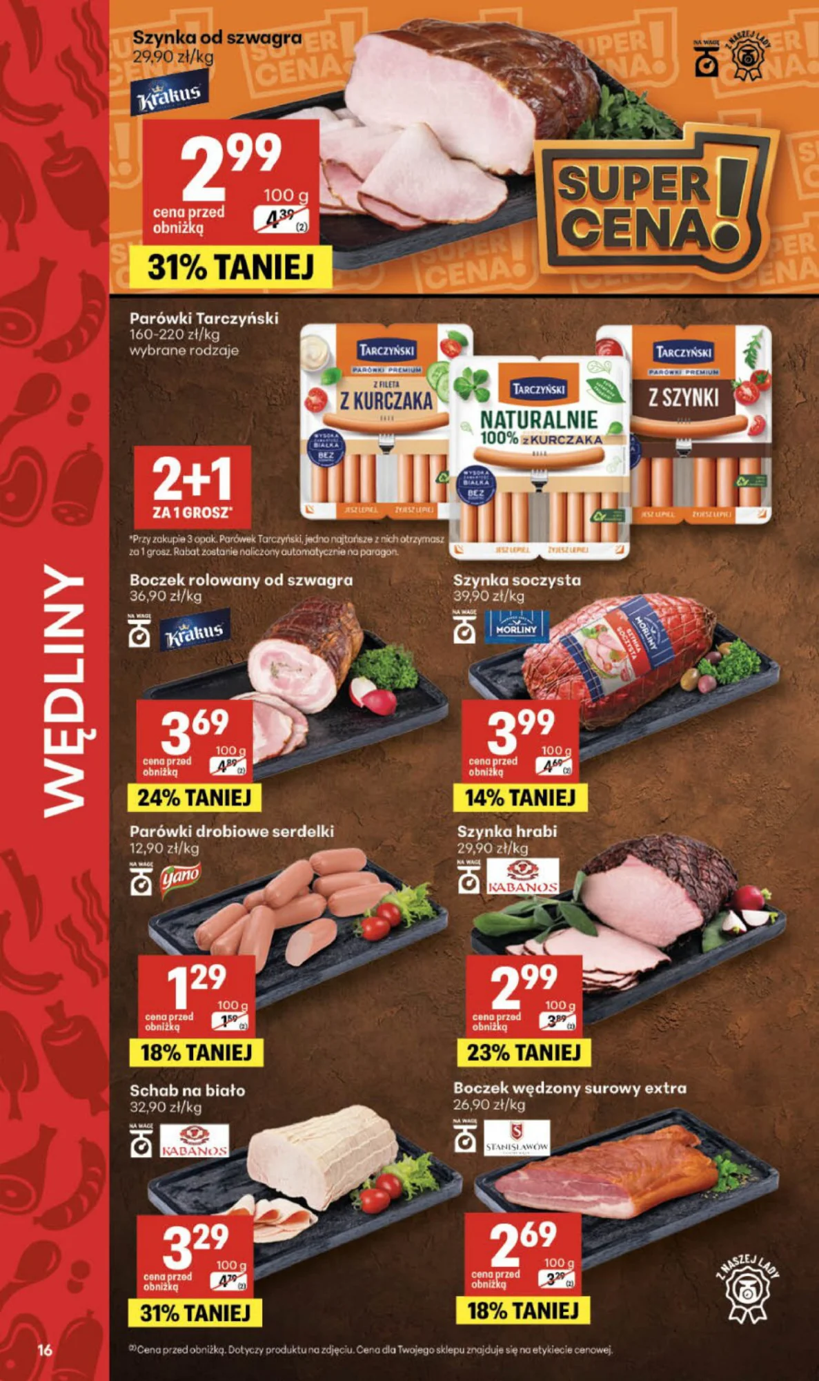 Gazetka promocyjna Delikatesy Centrum str. 16