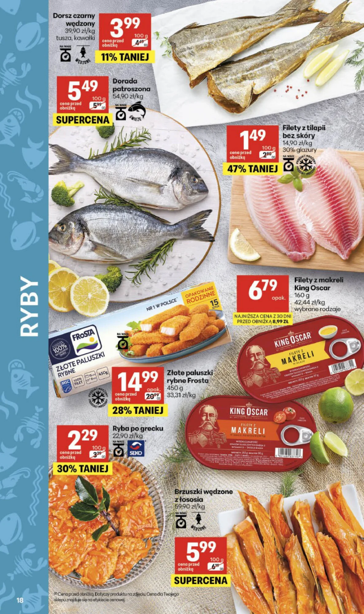 Gazetka promocyjna Delikatesy Centrum str. 18