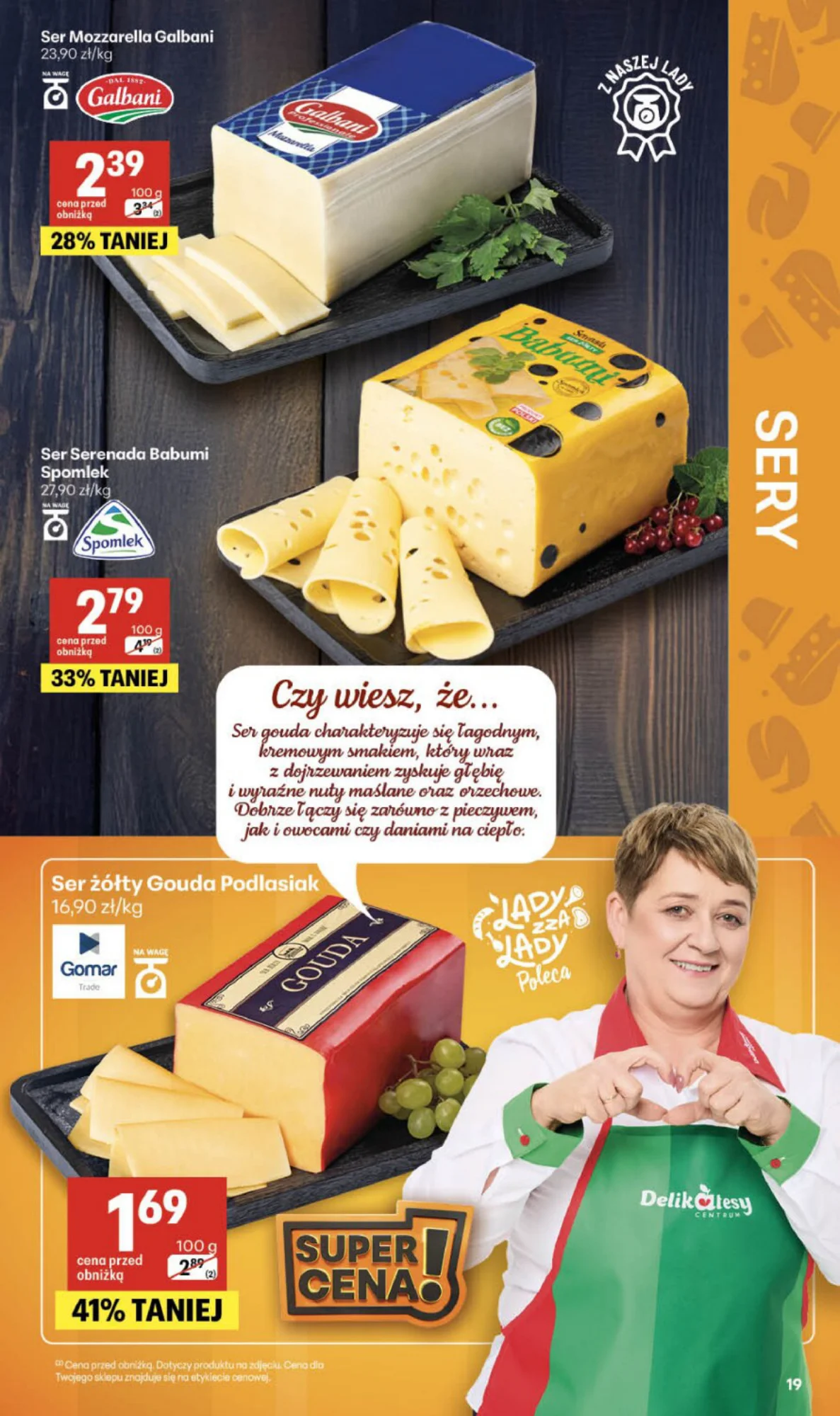 Gazetka promocyjna Delikatesy Centrum str. 19