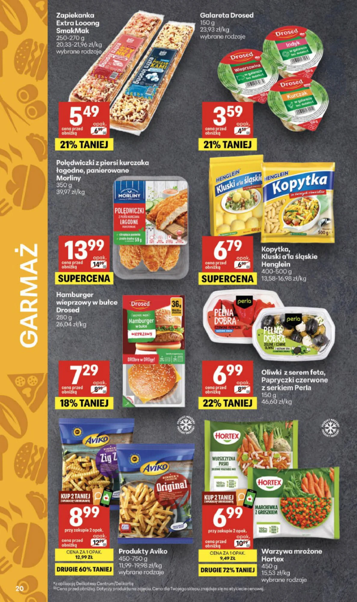 Gazetka promocyjna Delikatesy Centrum str. 20