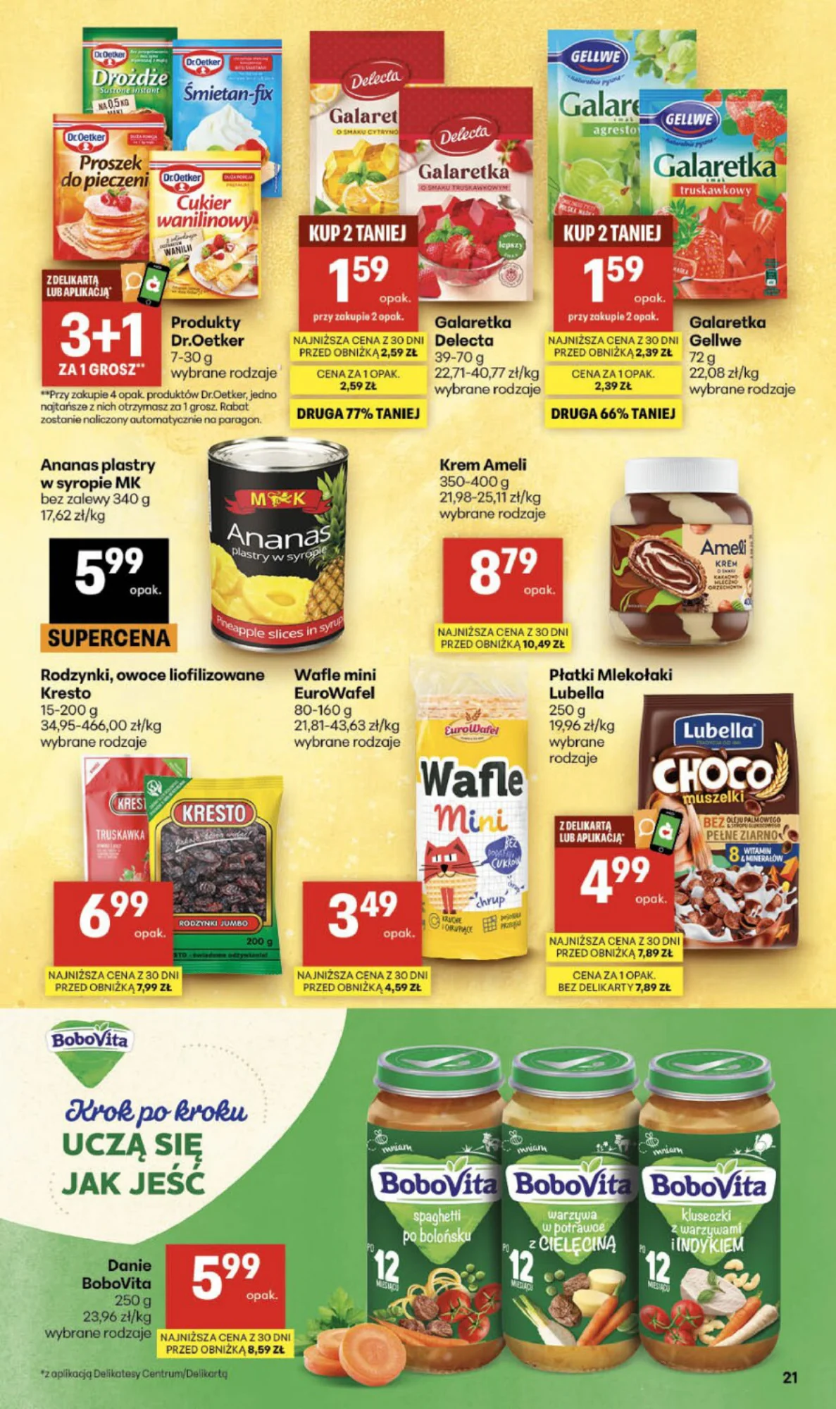 Gazetka promocyjna Delikatesy Centrum str. 21