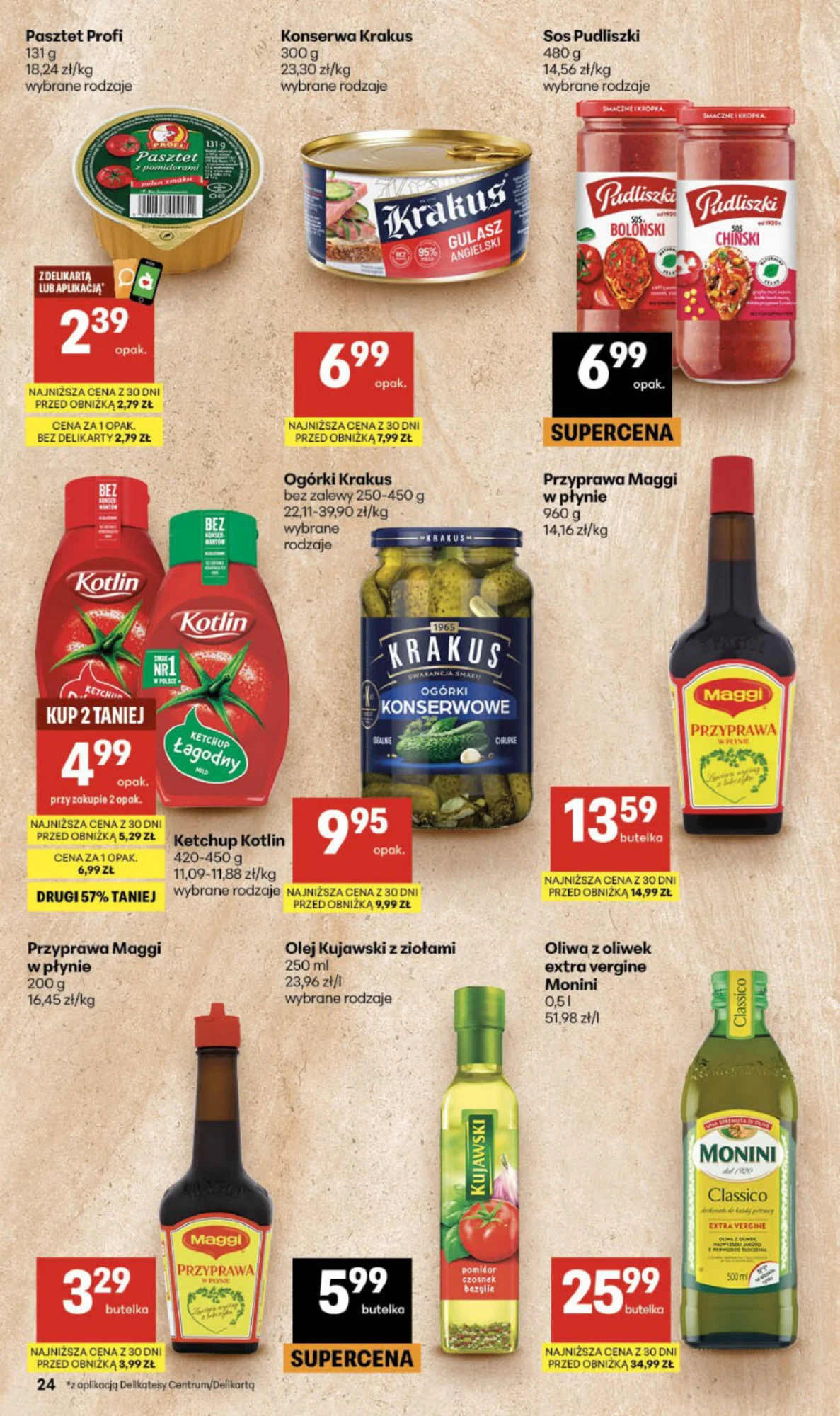 Gazetka promocyjna Delikatesy Centrum str. 24