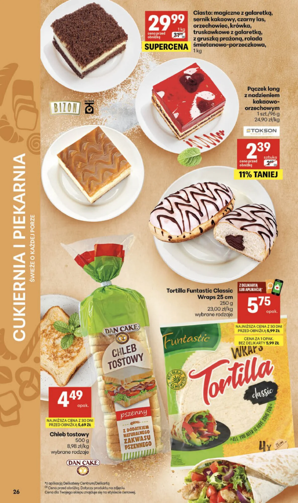 Gazetka promocyjna Delikatesy Centrum str. 26