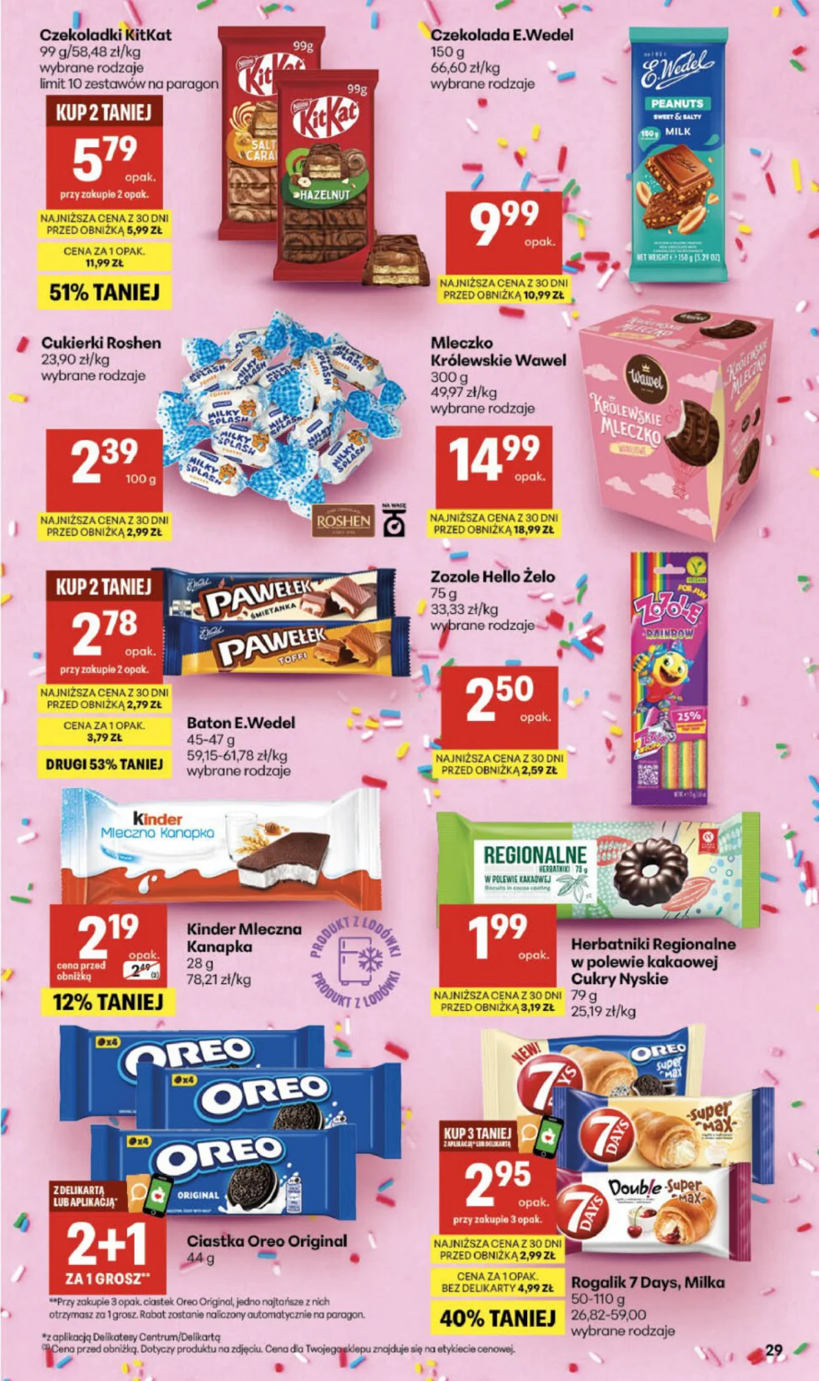 Gazetka promocyjna Delikatesy Centrum str. 29