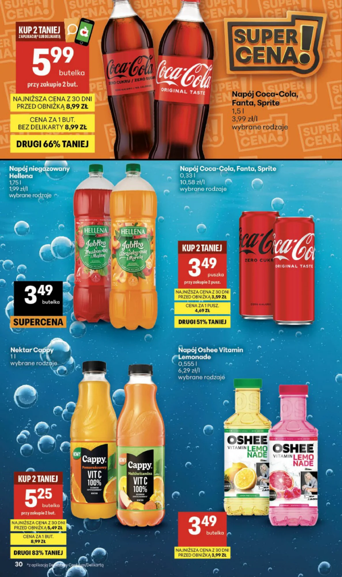 Gazetka promocyjna Delikatesy Centrum str. 30