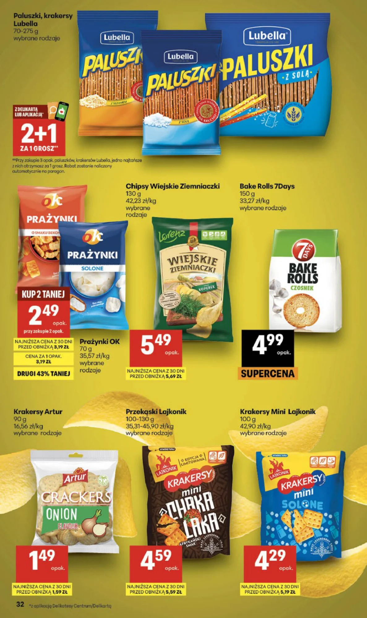 Gazetka promocyjna Delikatesy Centrum str. 32