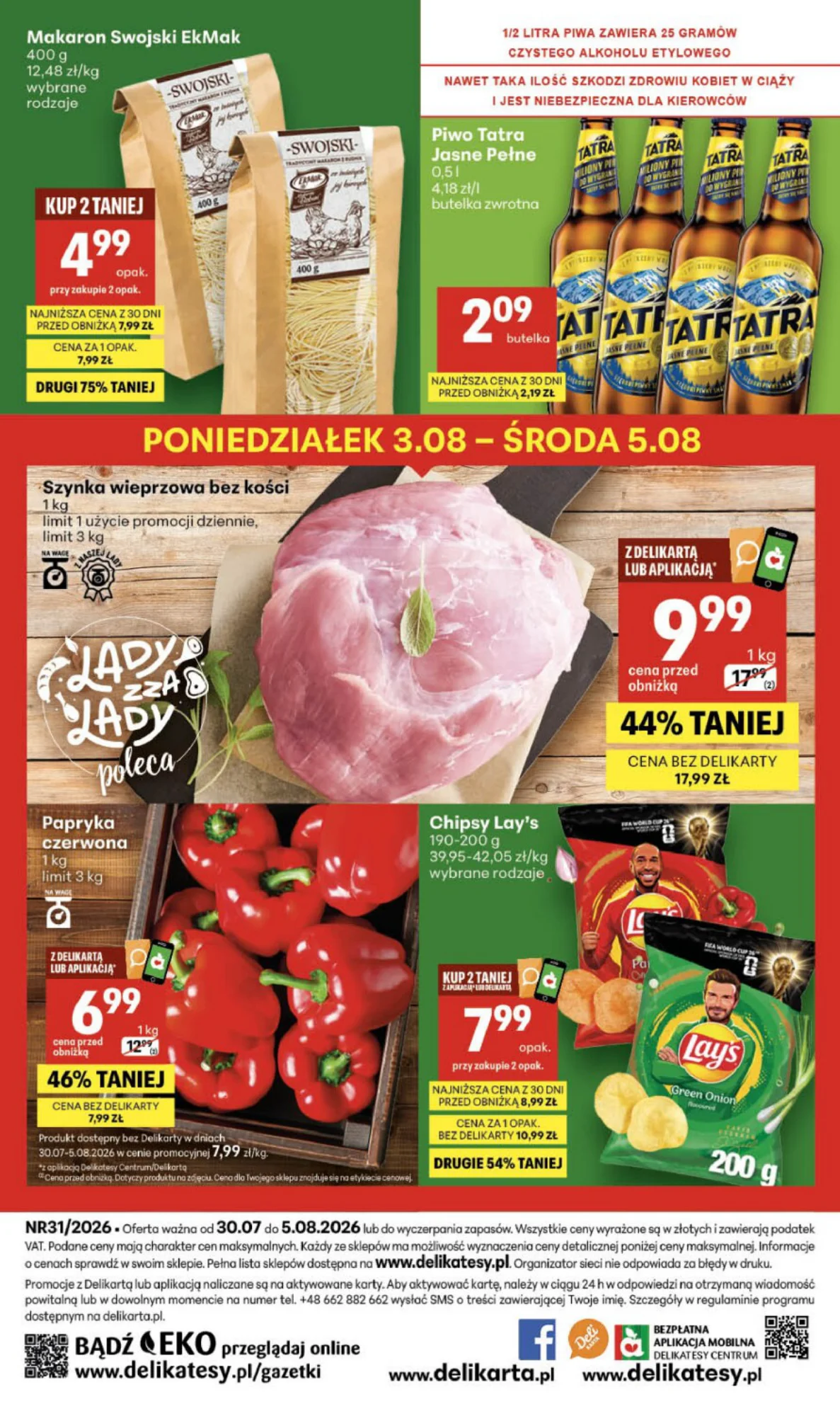 Gazetka promocyjna Delikatesy Centrum str. 40