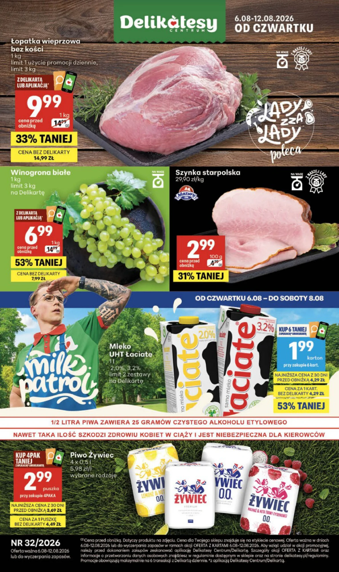 Gazetka promocyjna Delikatesy Centrum str. 1