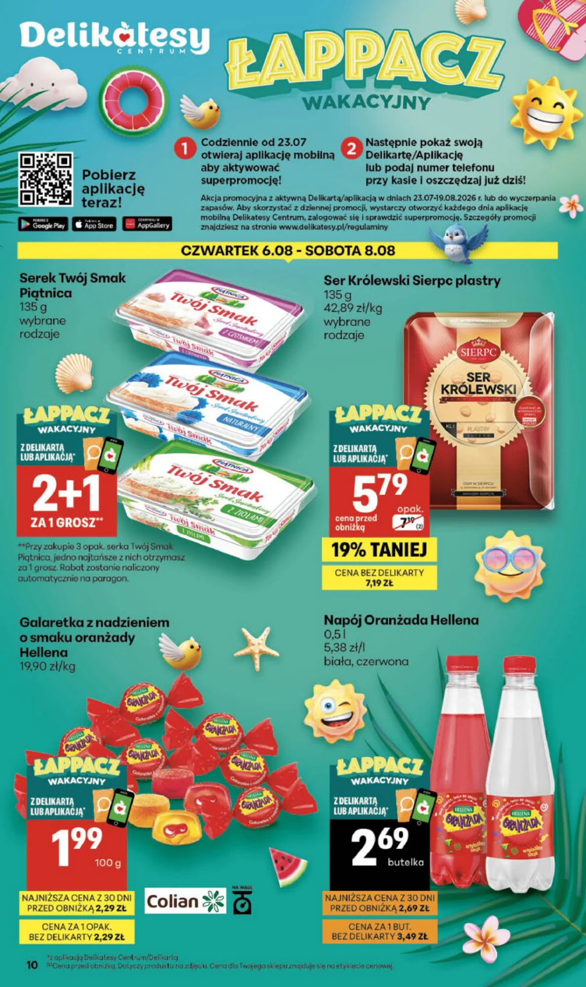 Gazetka promocyjna Delikatesy Centrum str. 10