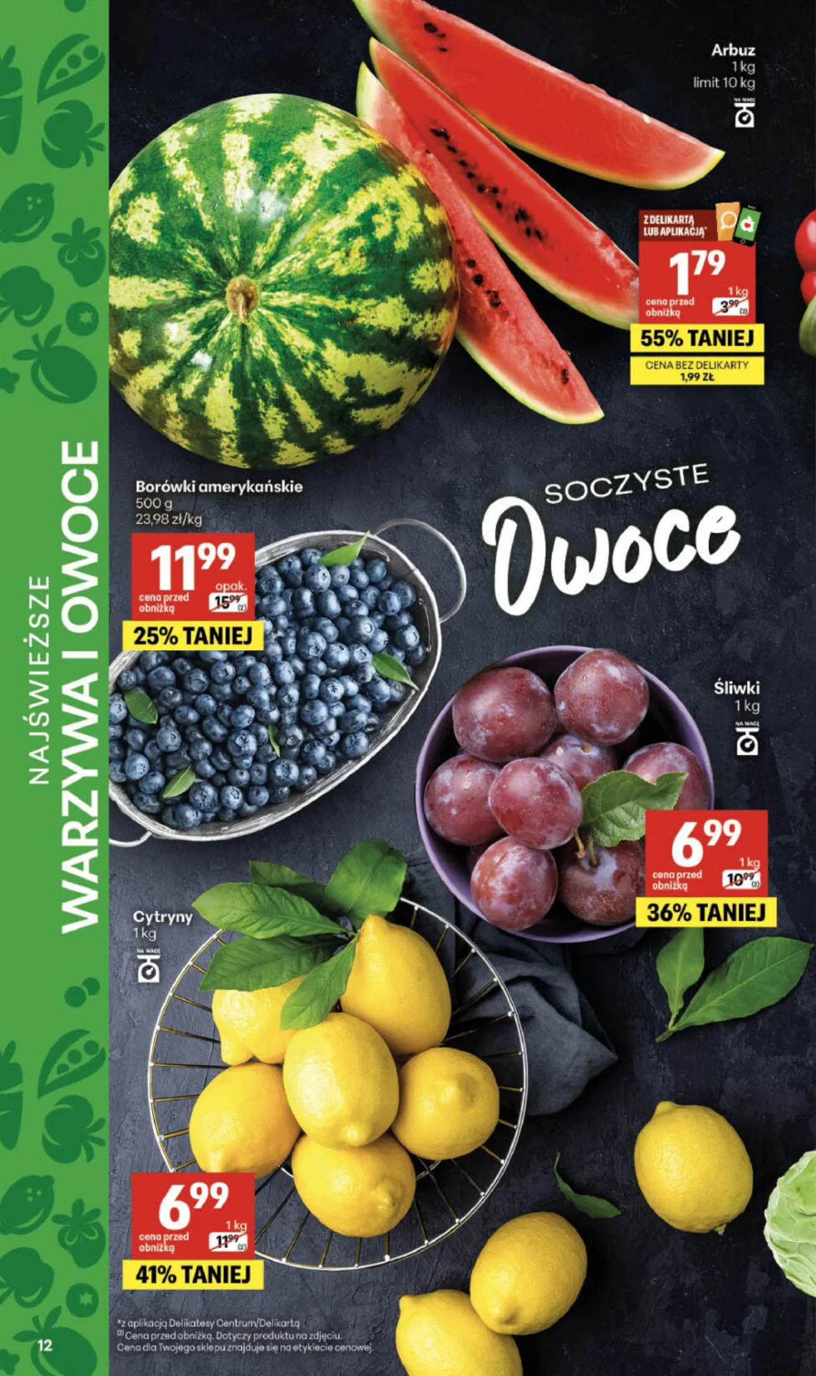 Gazetka promocyjna Delikatesy Centrum str. 12
