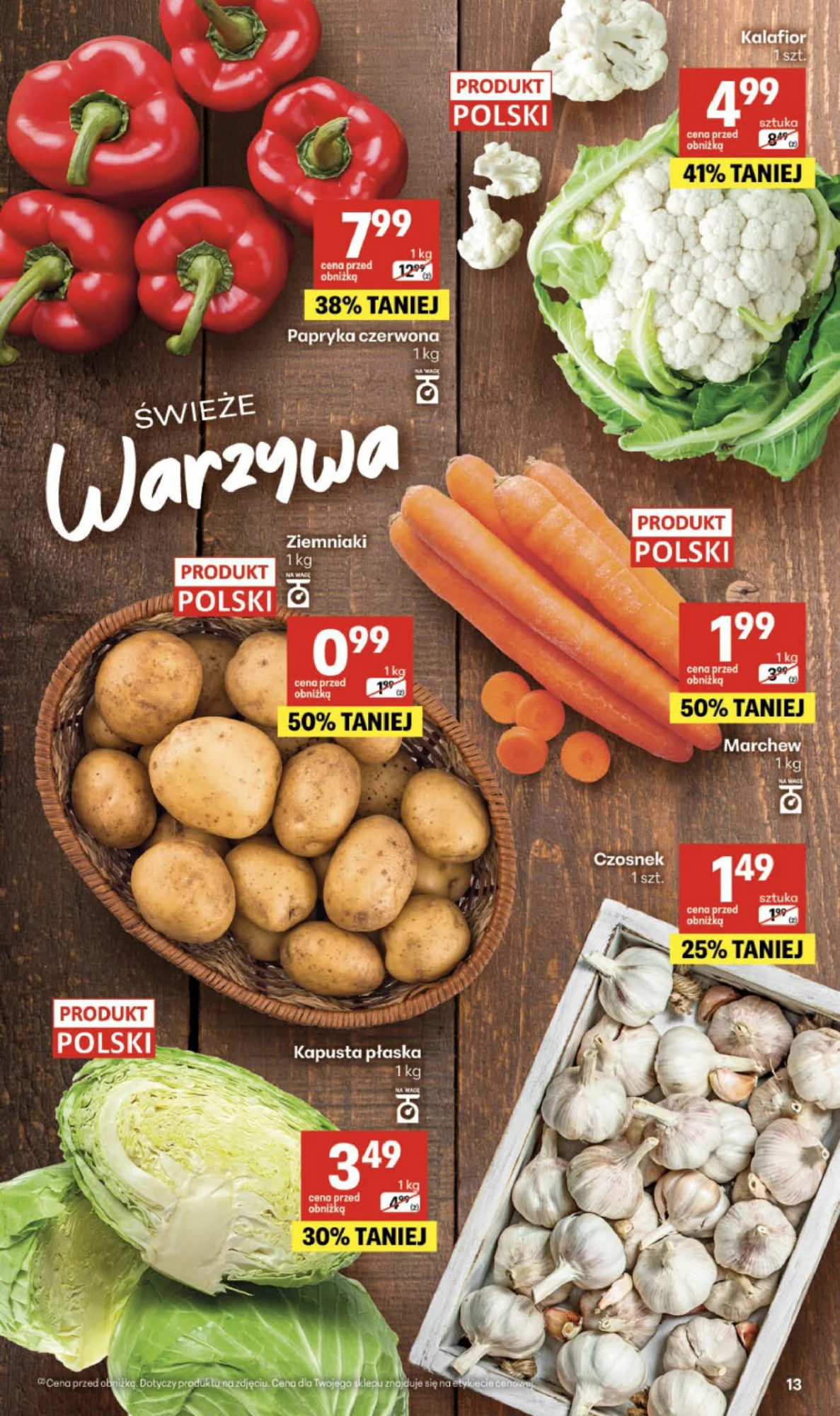 Gazetka promocyjna Delikatesy Centrum str. 13