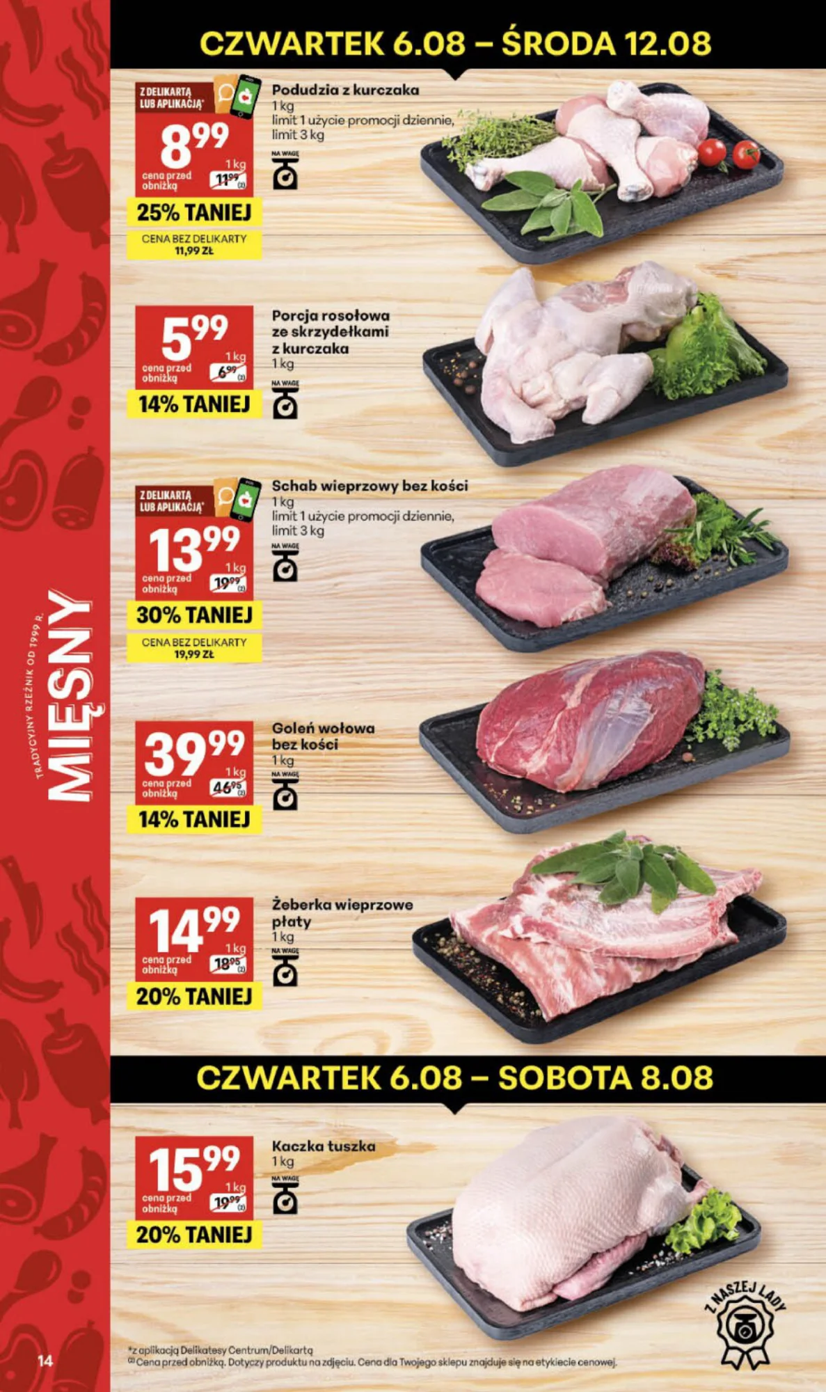 Gazetka promocyjna Delikatesy Centrum str. 14