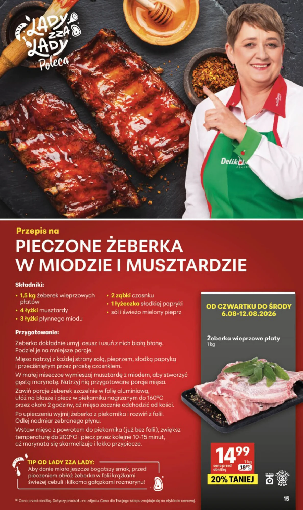 Gazetka promocyjna Delikatesy Centrum str. 15