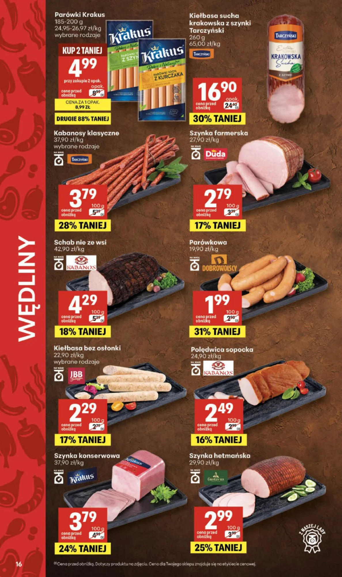 Gazetka promocyjna Delikatesy Centrum str. 16