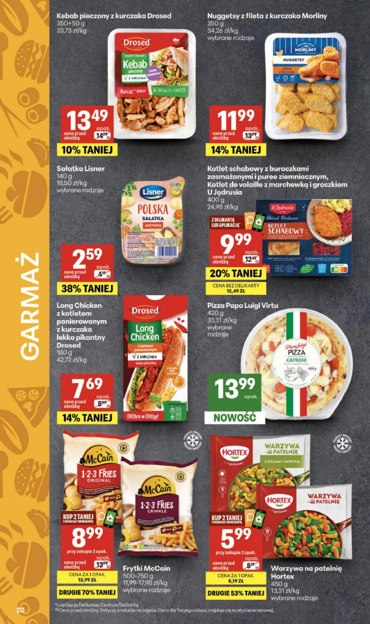 Gazetka promocyjna Delikatesy Centrum str. 20