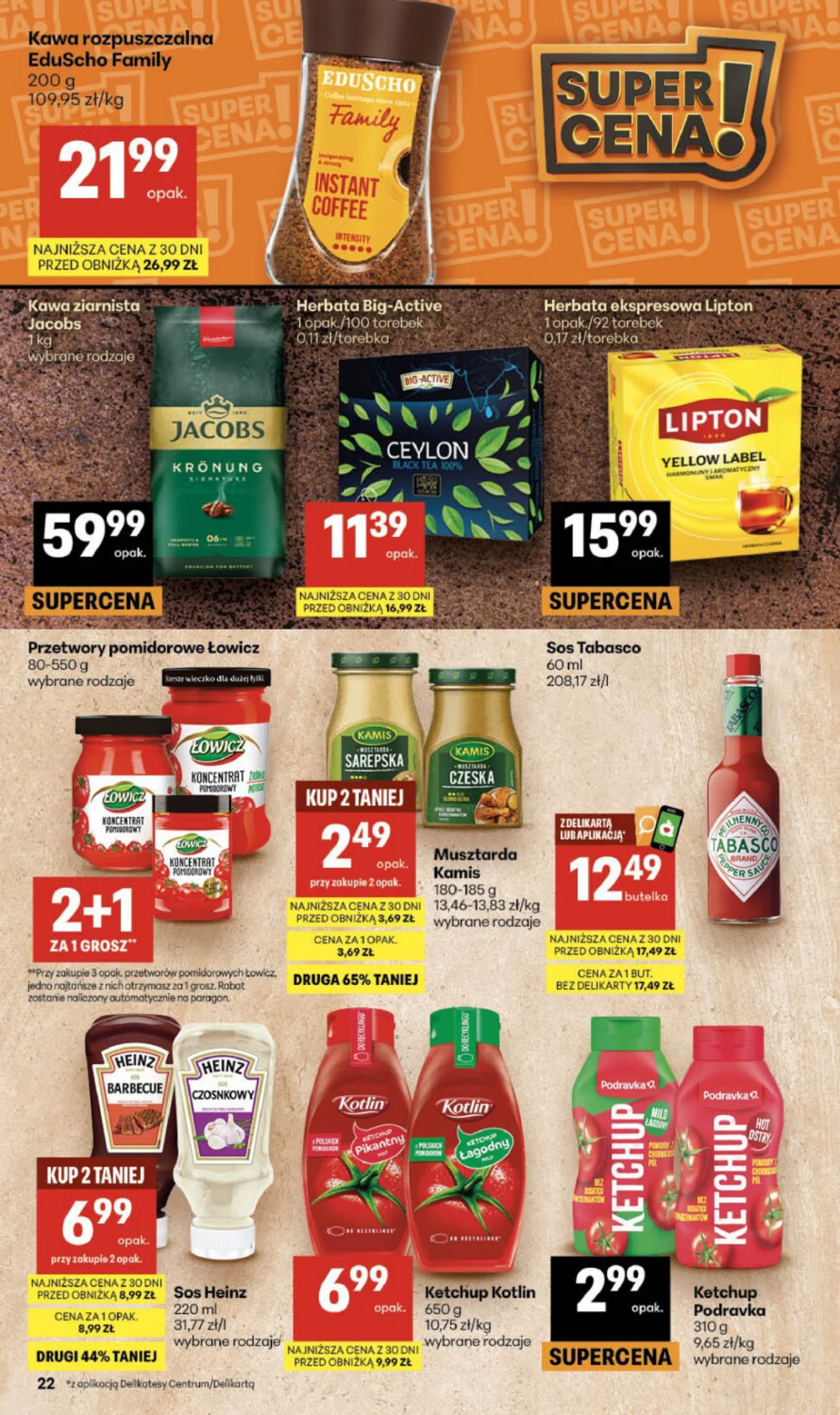 Gazetka promocyjna Delikatesy Centrum str. 22