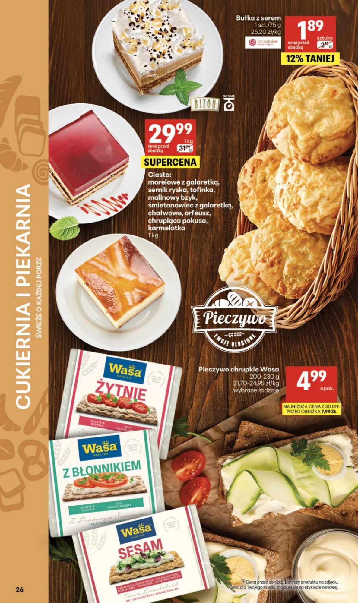 Gazetka promocyjna Delikatesy Centrum str. 26