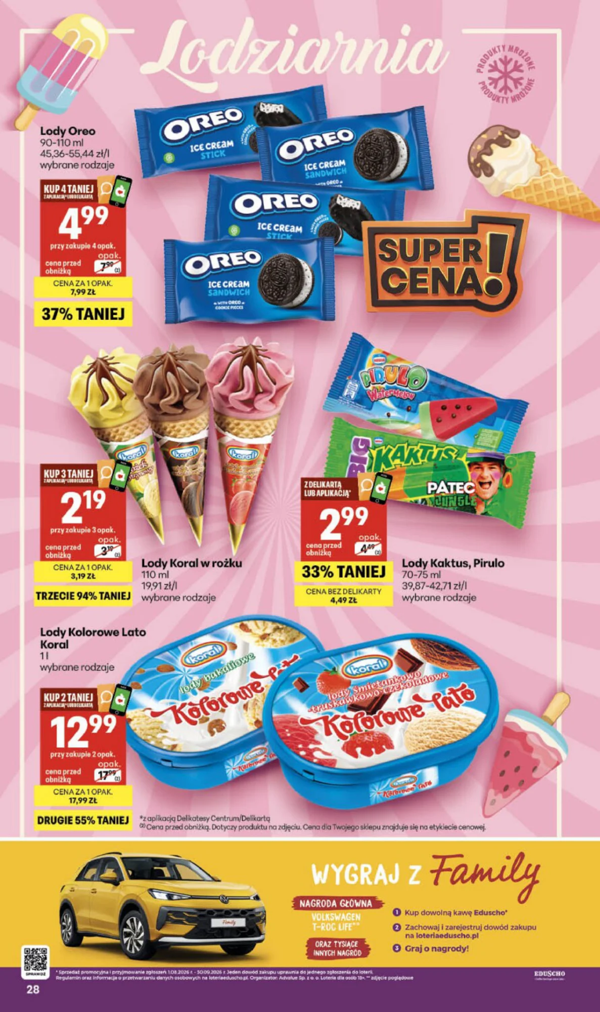 Gazetka promocyjna Delikatesy Centrum str. 28