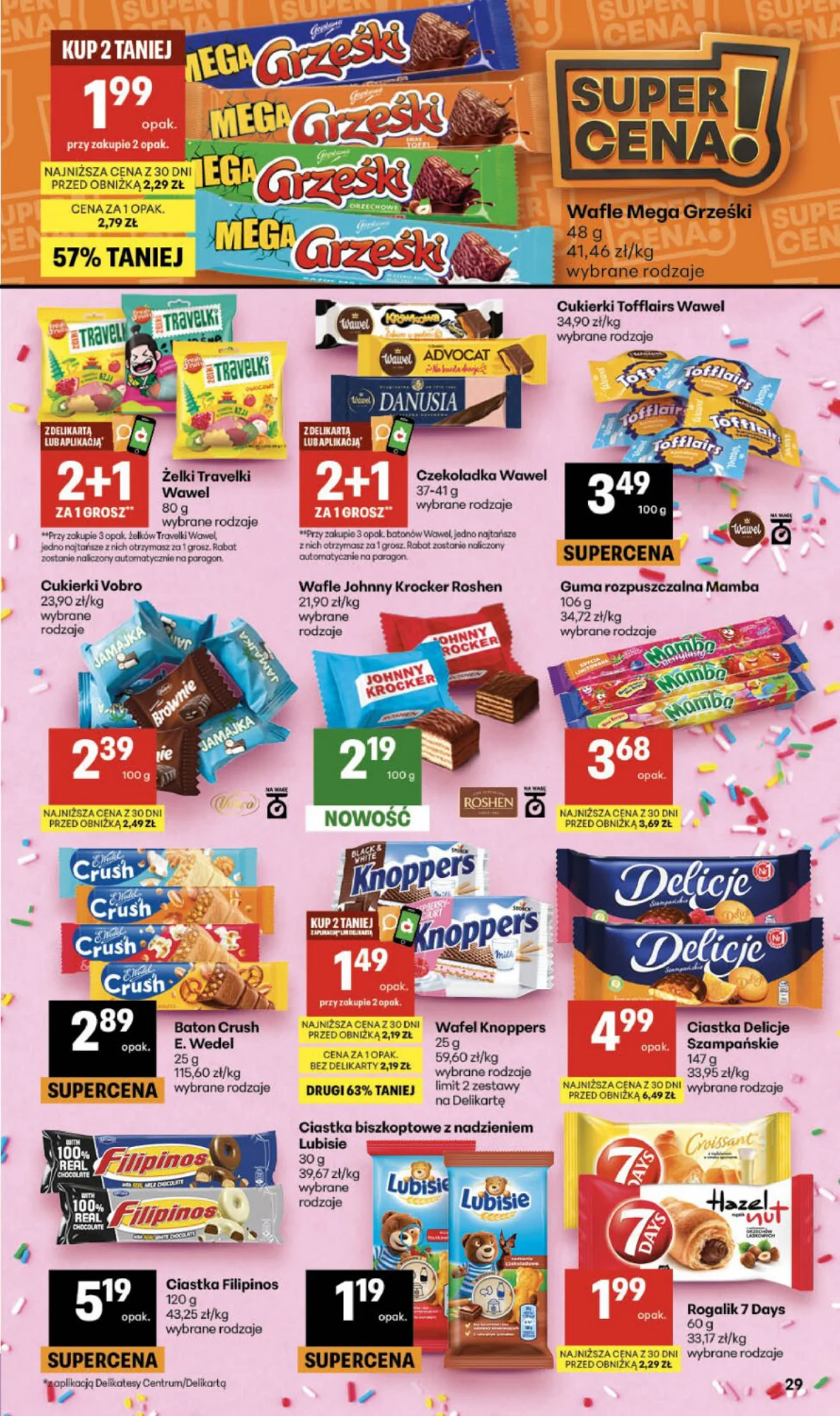 Gazetka promocyjna Delikatesy Centrum str. 29