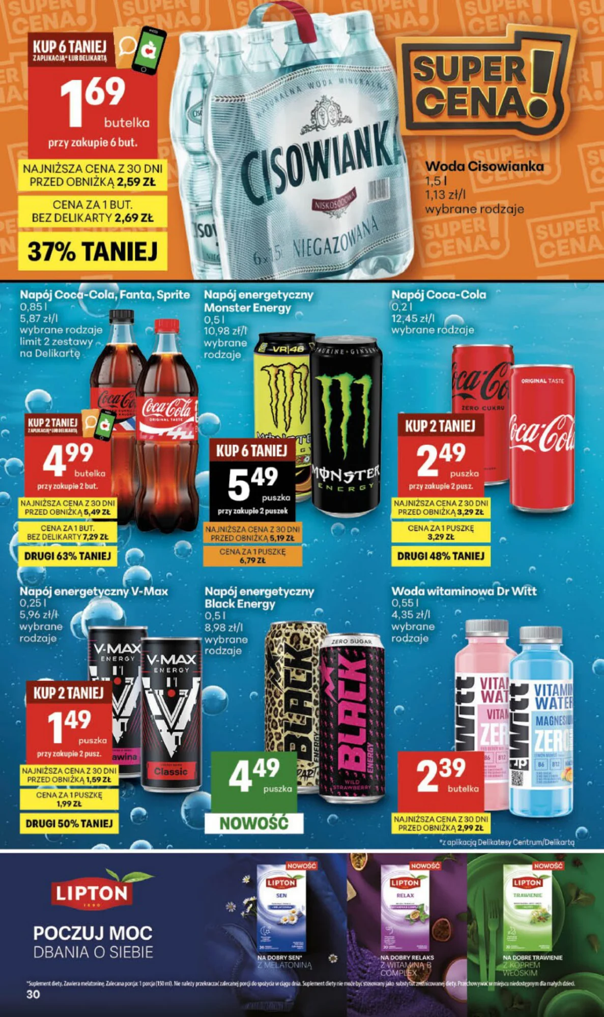 Gazetka promocyjna Delikatesy Centrum str. 30
