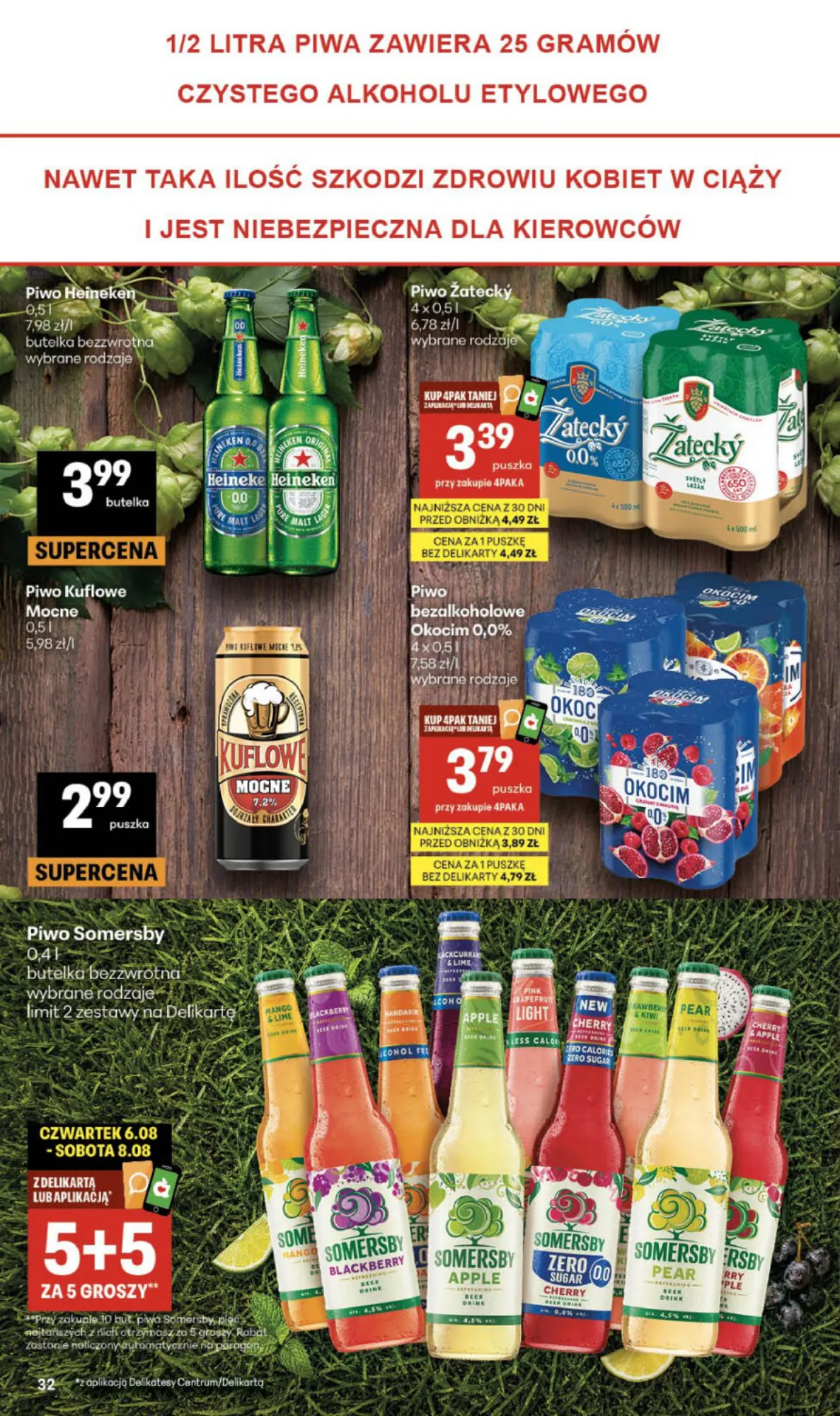 Gazetka promocyjna Delikatesy Centrum str. 32