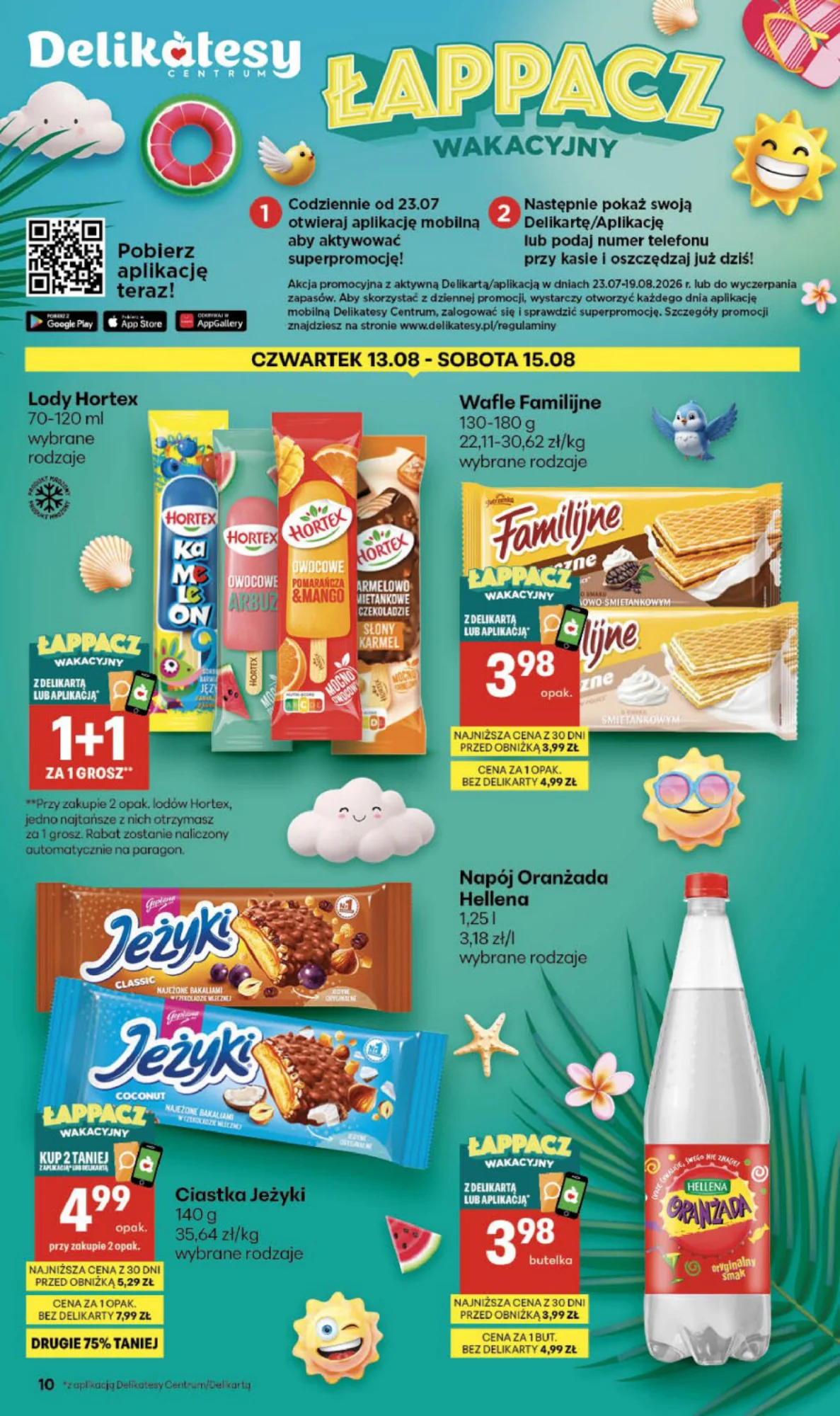Gazetka promocyjna Delikatesy Centrum str. 10