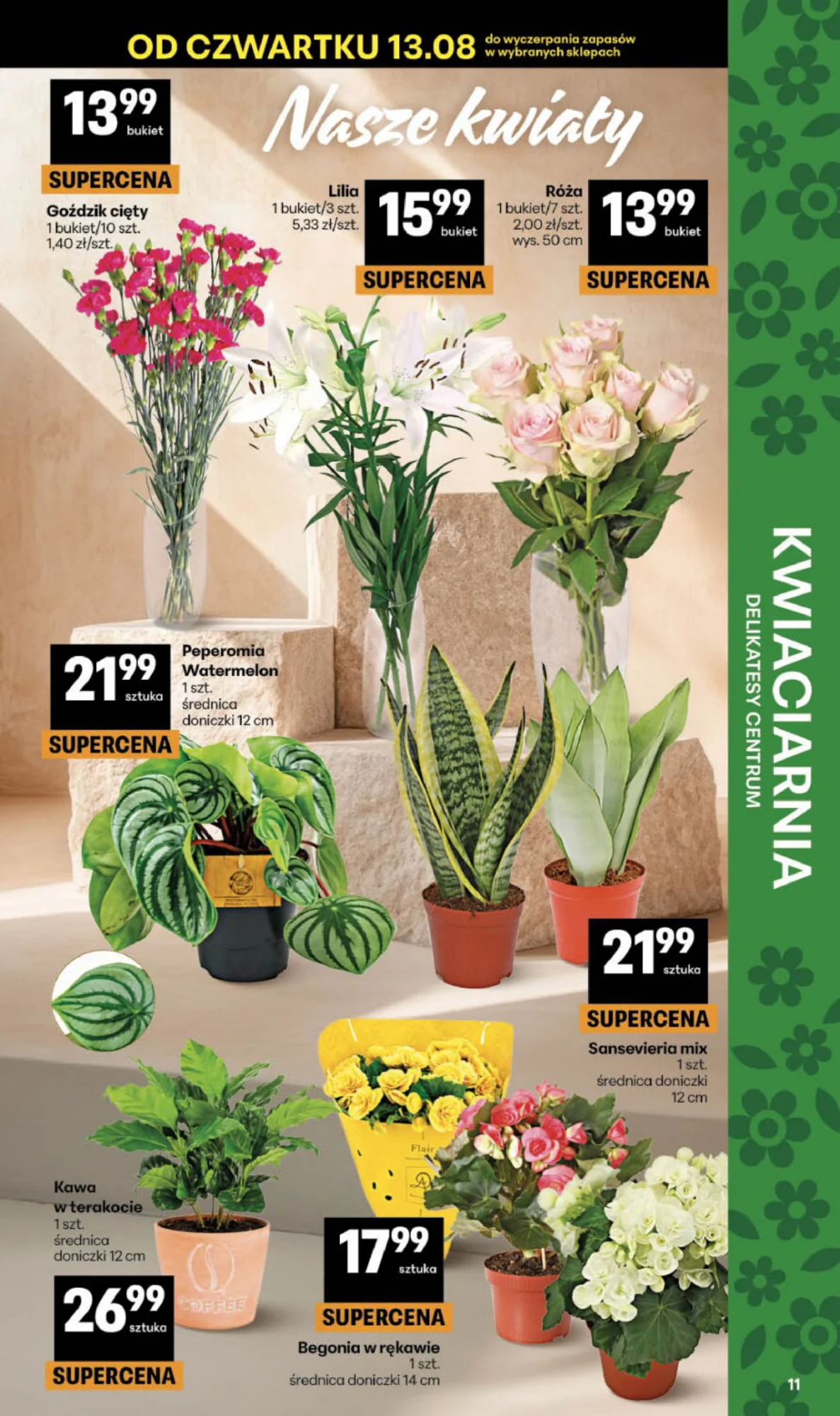 Gazetka promocyjna Delikatesy Centrum str. 11