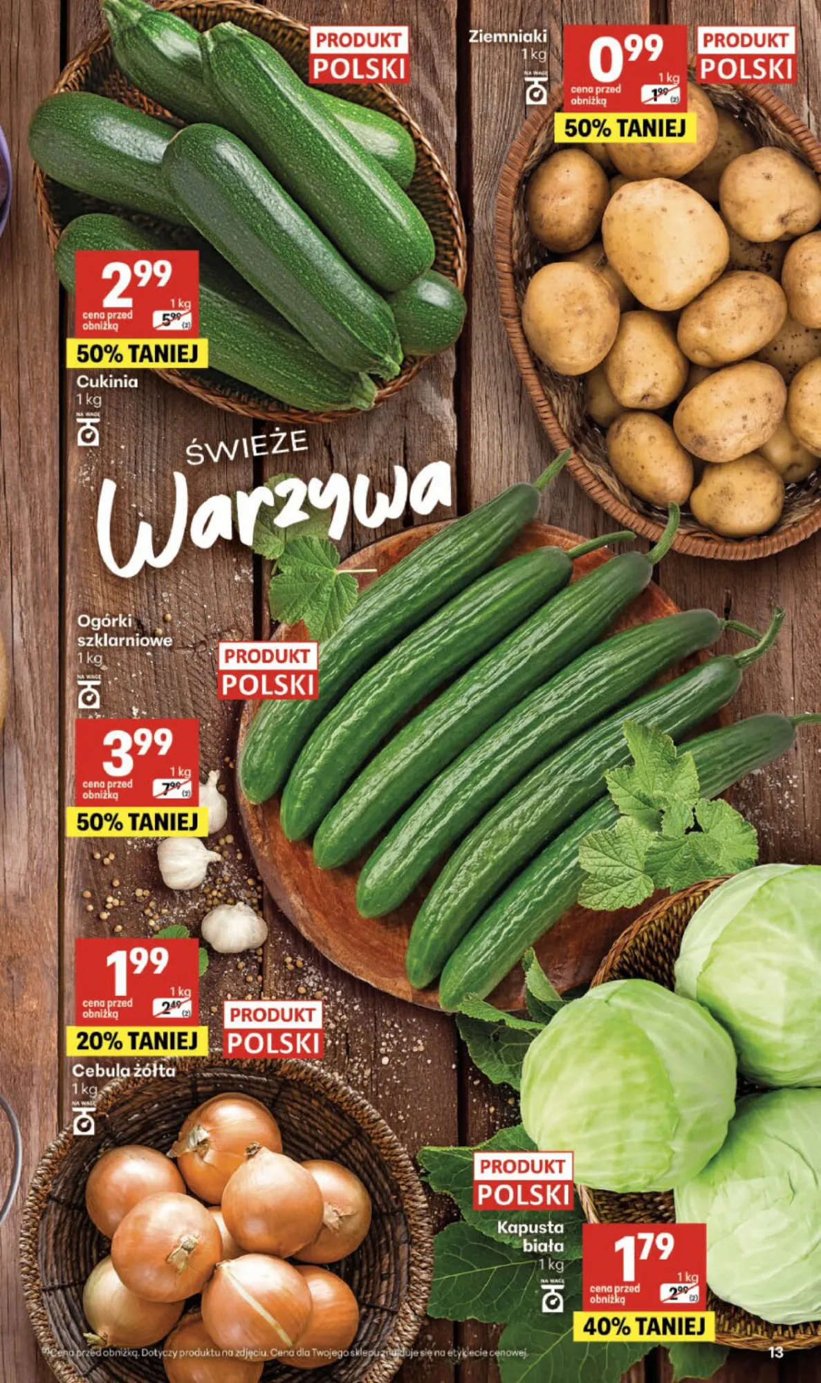 Gazetka promocyjna Delikatesy Centrum str. 13