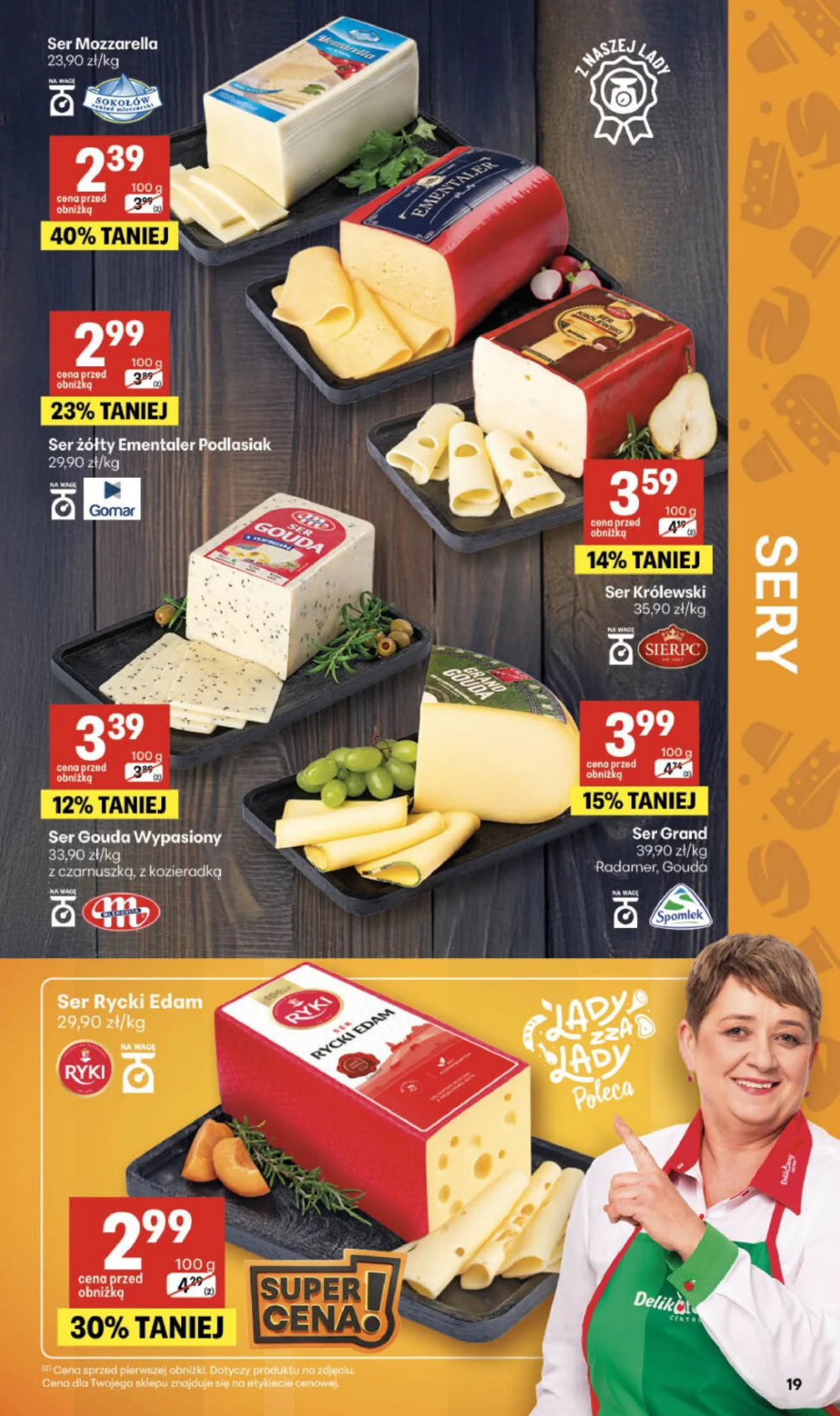 Gazetka promocyjna Delikatesy Centrum str. 19