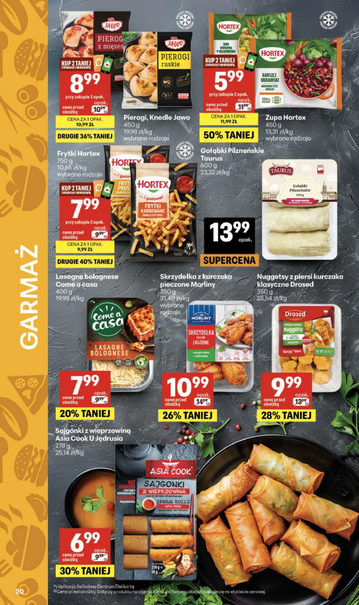 Gazetka promocyjna Delikatesy Centrum str. 20