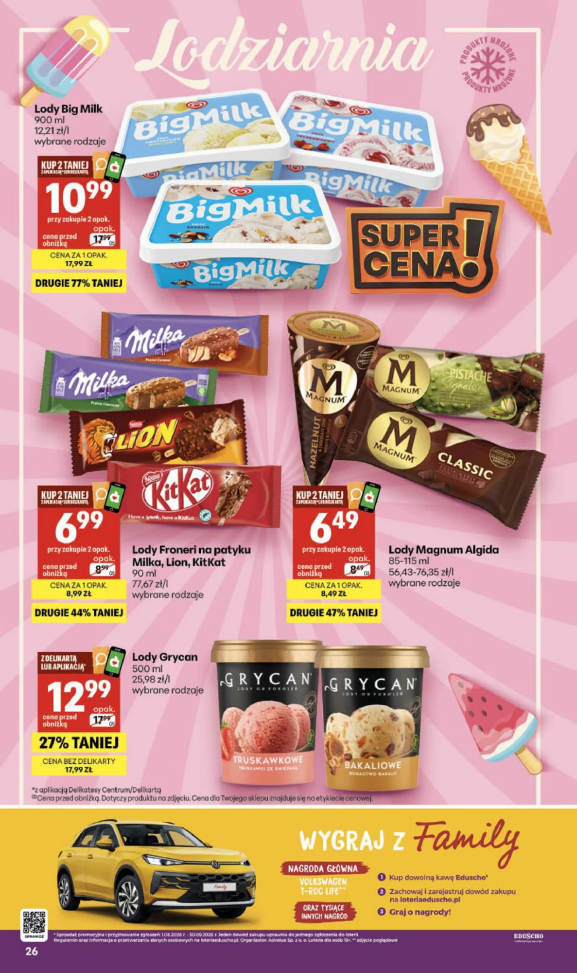 Gazetka promocyjna Delikatesy Centrum str. 26