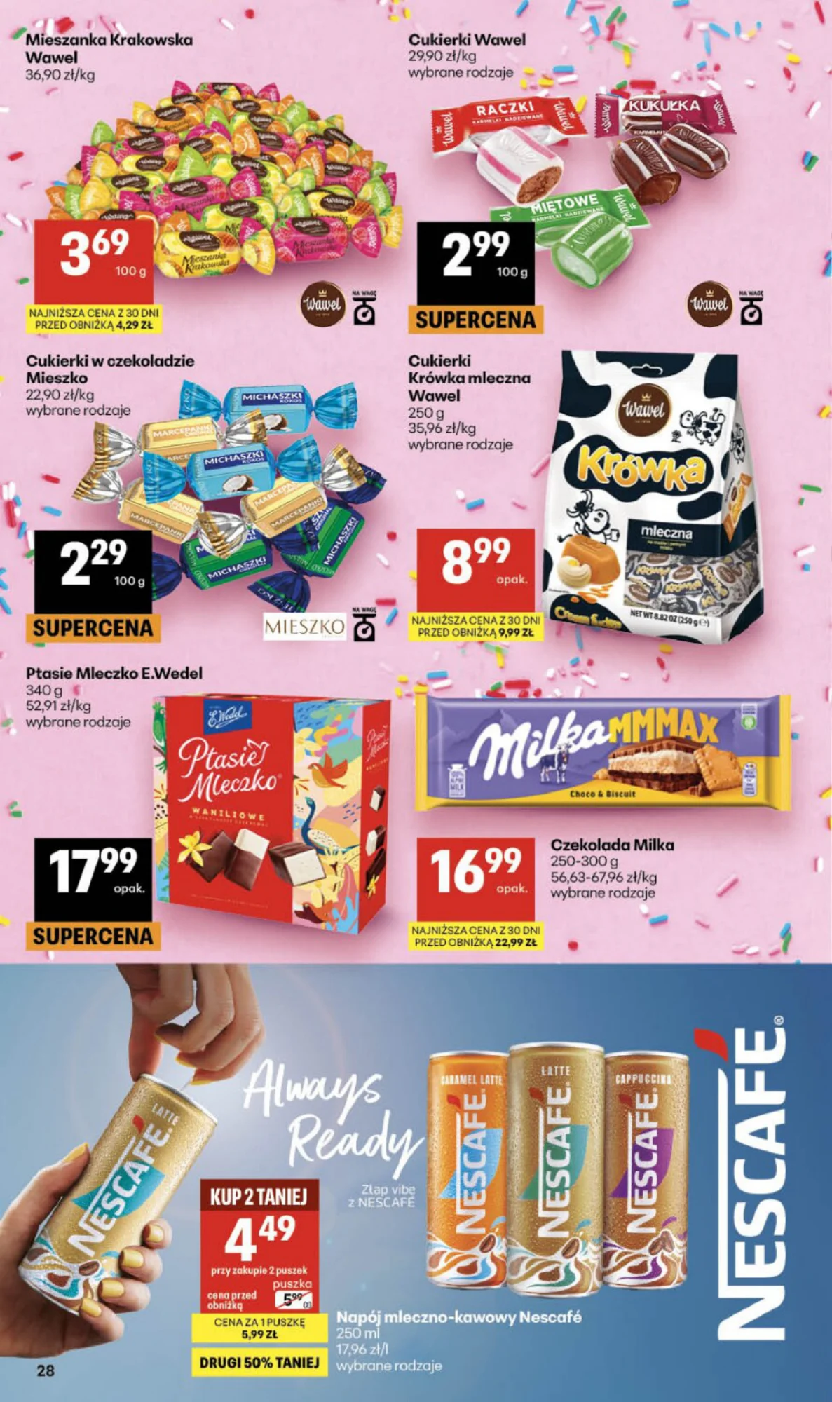 Gazetka promocyjna Delikatesy Centrum str. 28