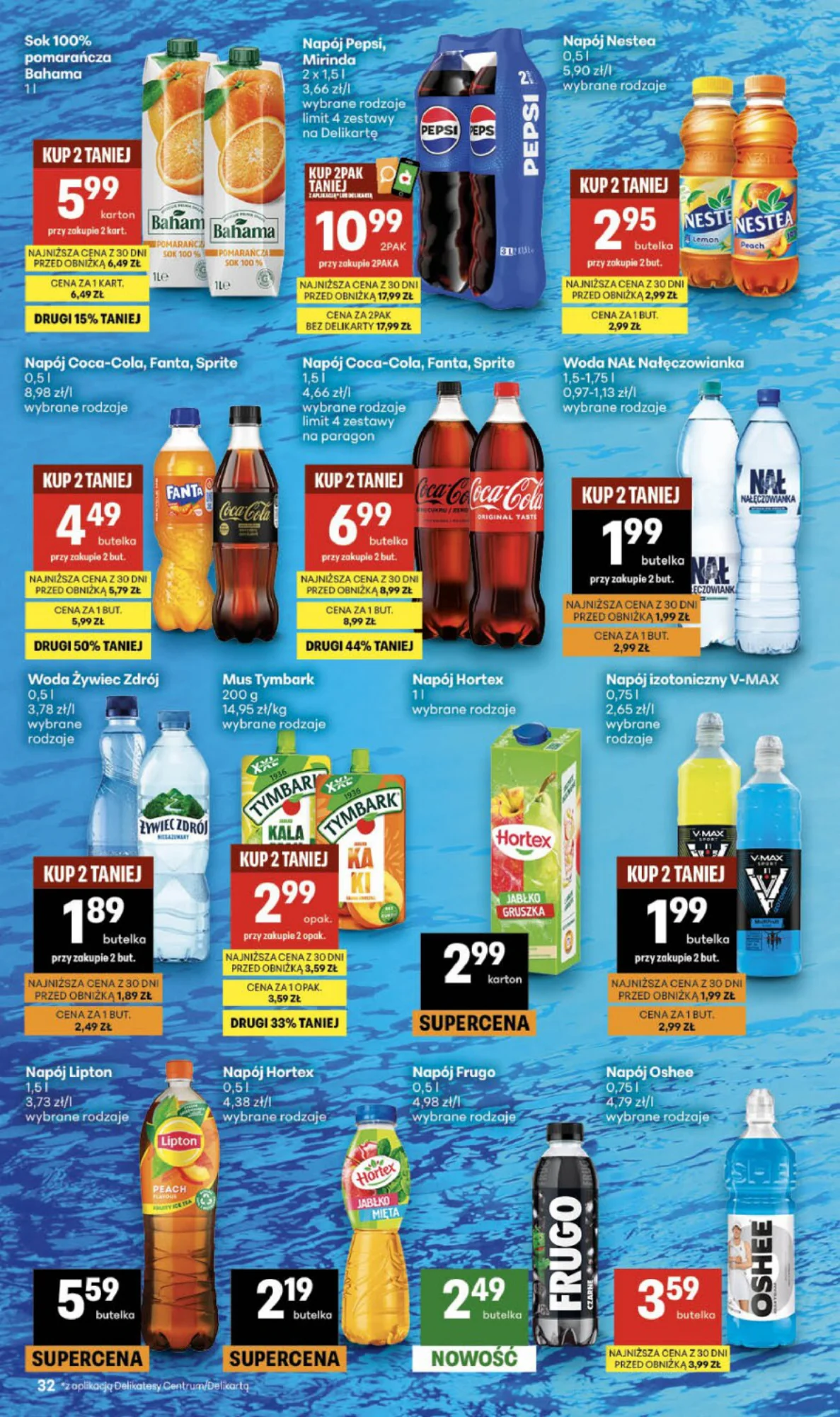 Gazetka promocyjna Delikatesy Centrum str. 32