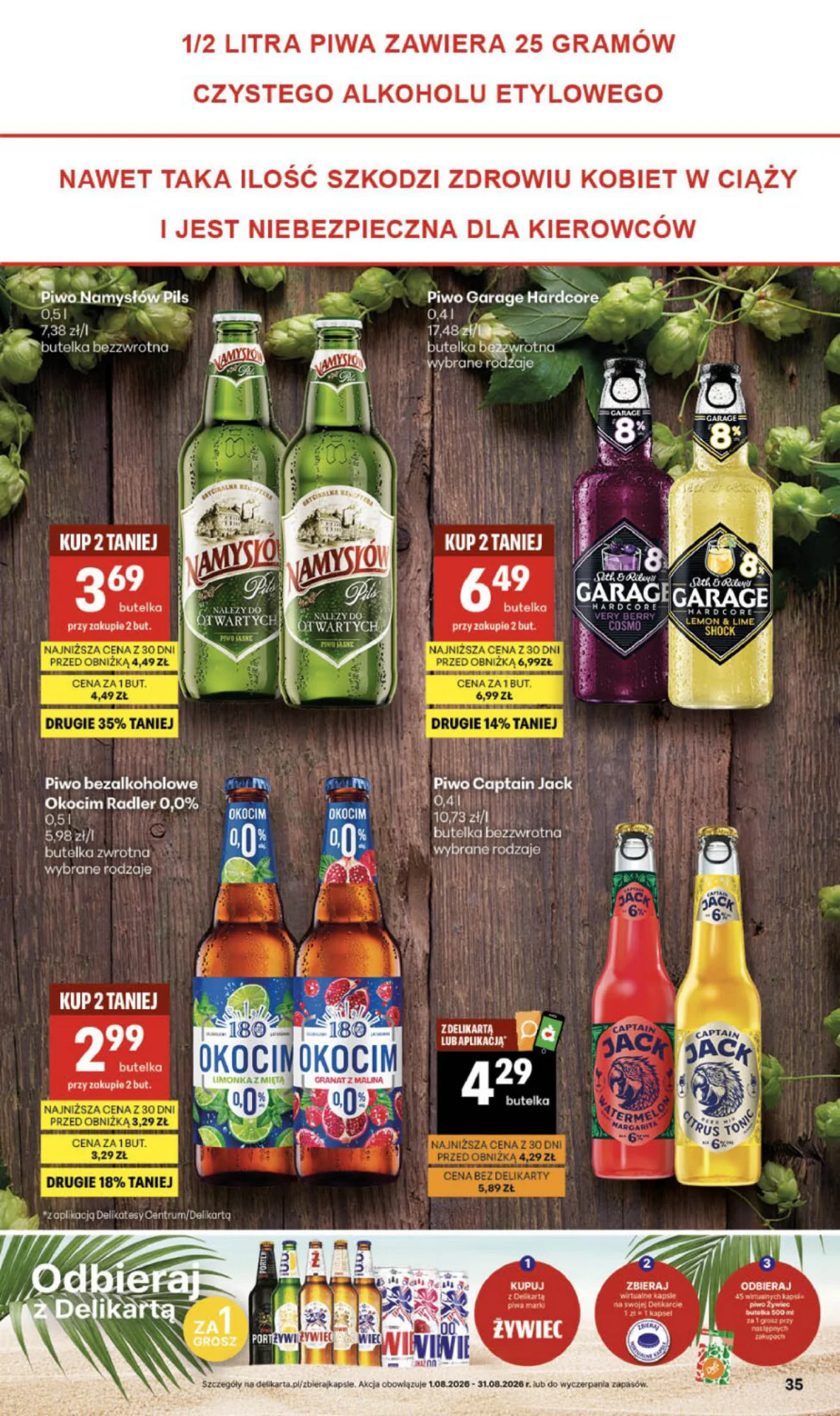 Gazetka promocyjna Delikatesy Centrum str. 35