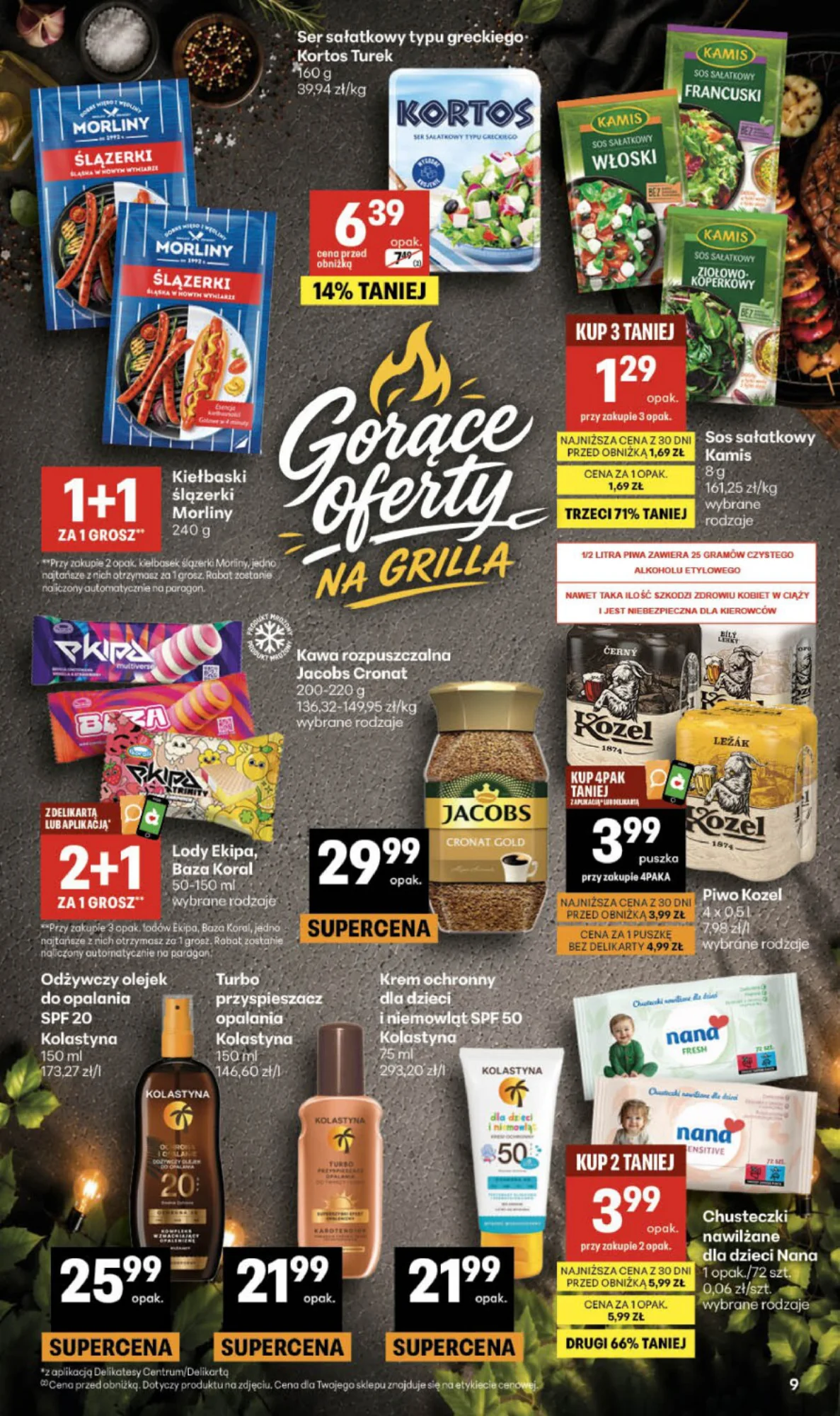 Gazetka promocyjna Delikatesy Centrum str. 9