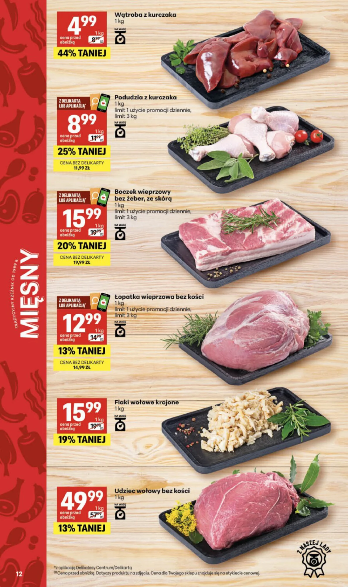 Gazetka promocyjna Delikatesy Centrum str. 12