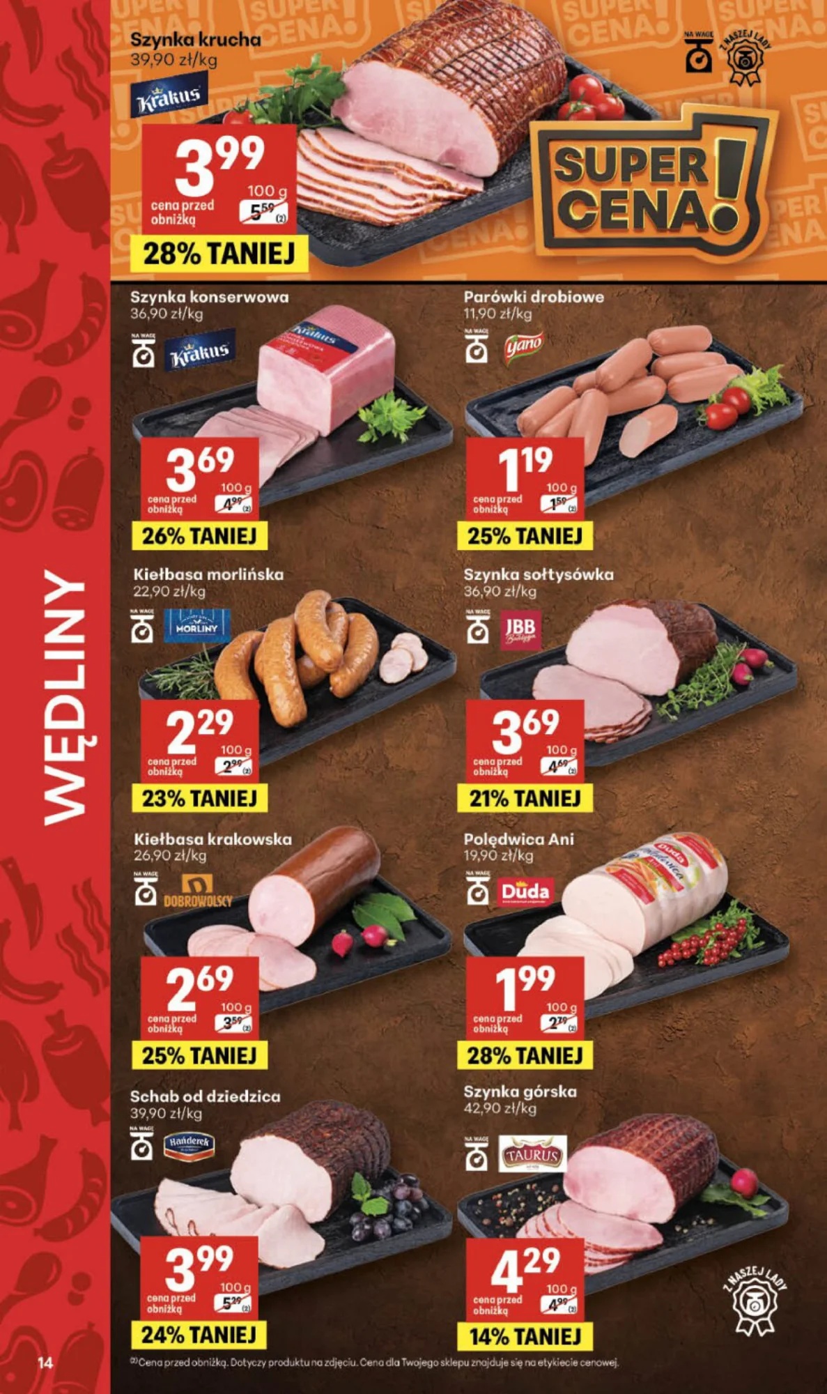 Gazetka promocyjna Delikatesy Centrum str. 14