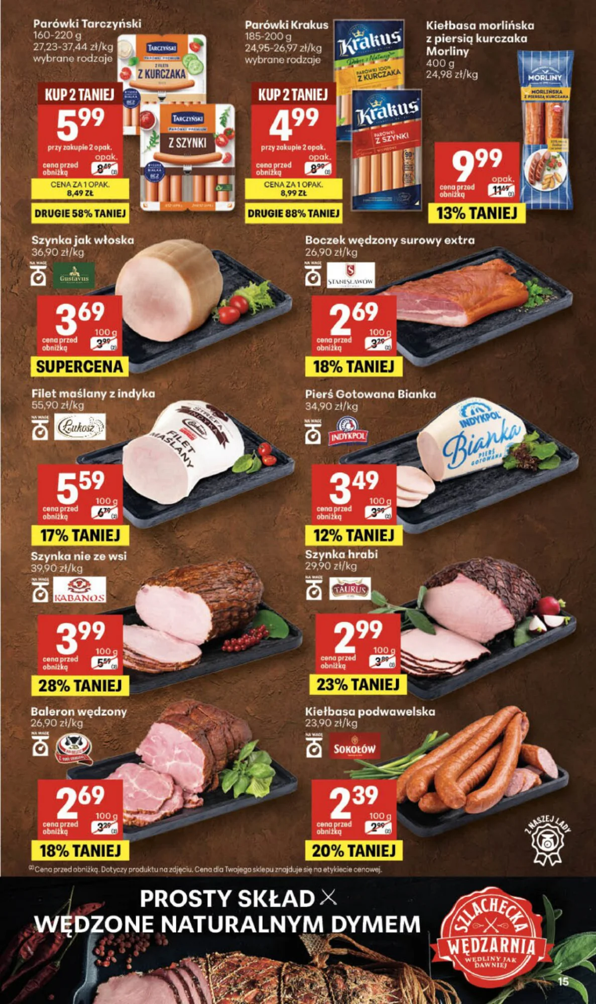 Gazetka promocyjna Delikatesy Centrum str. 15