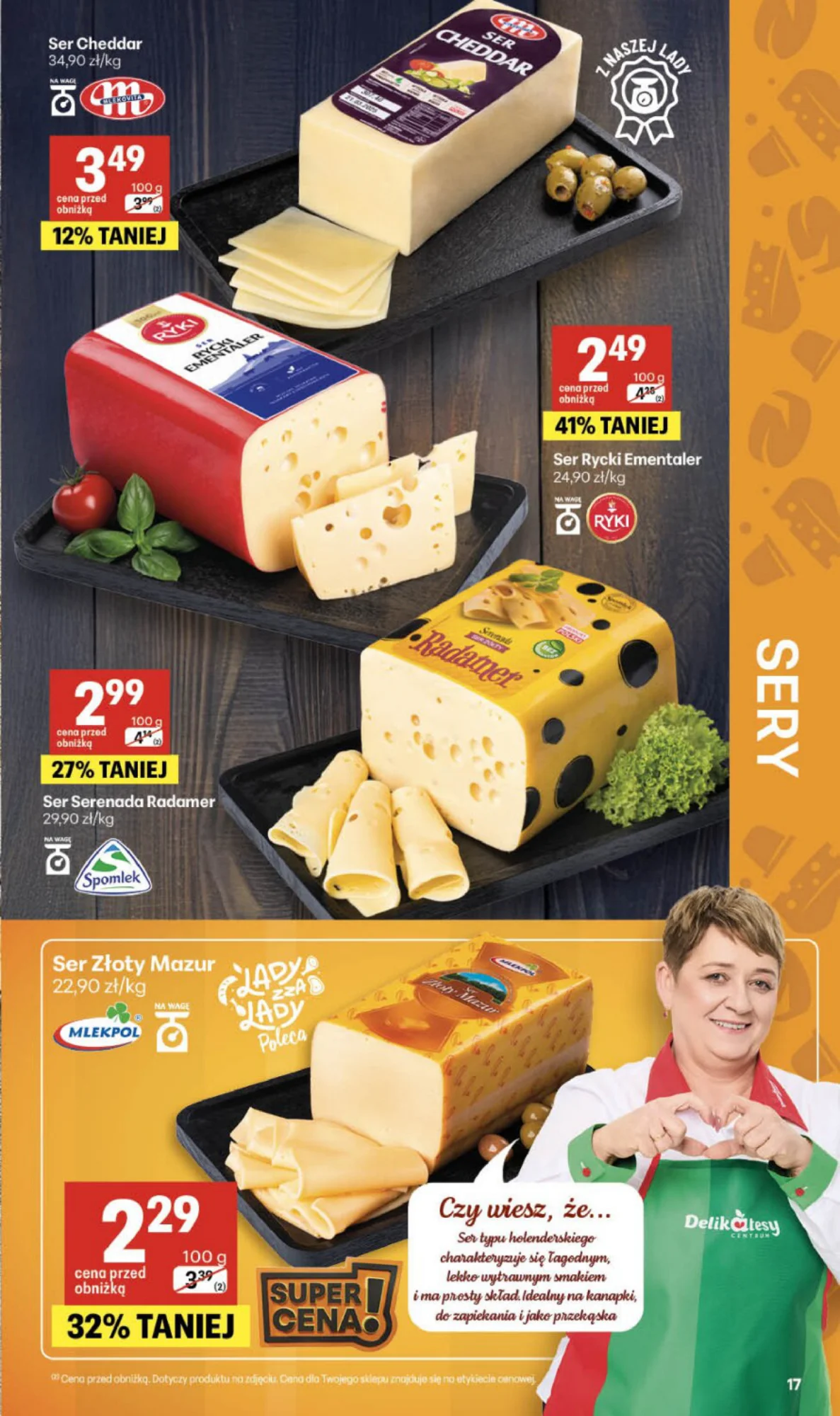 Gazetka promocyjna Delikatesy Centrum str. 17