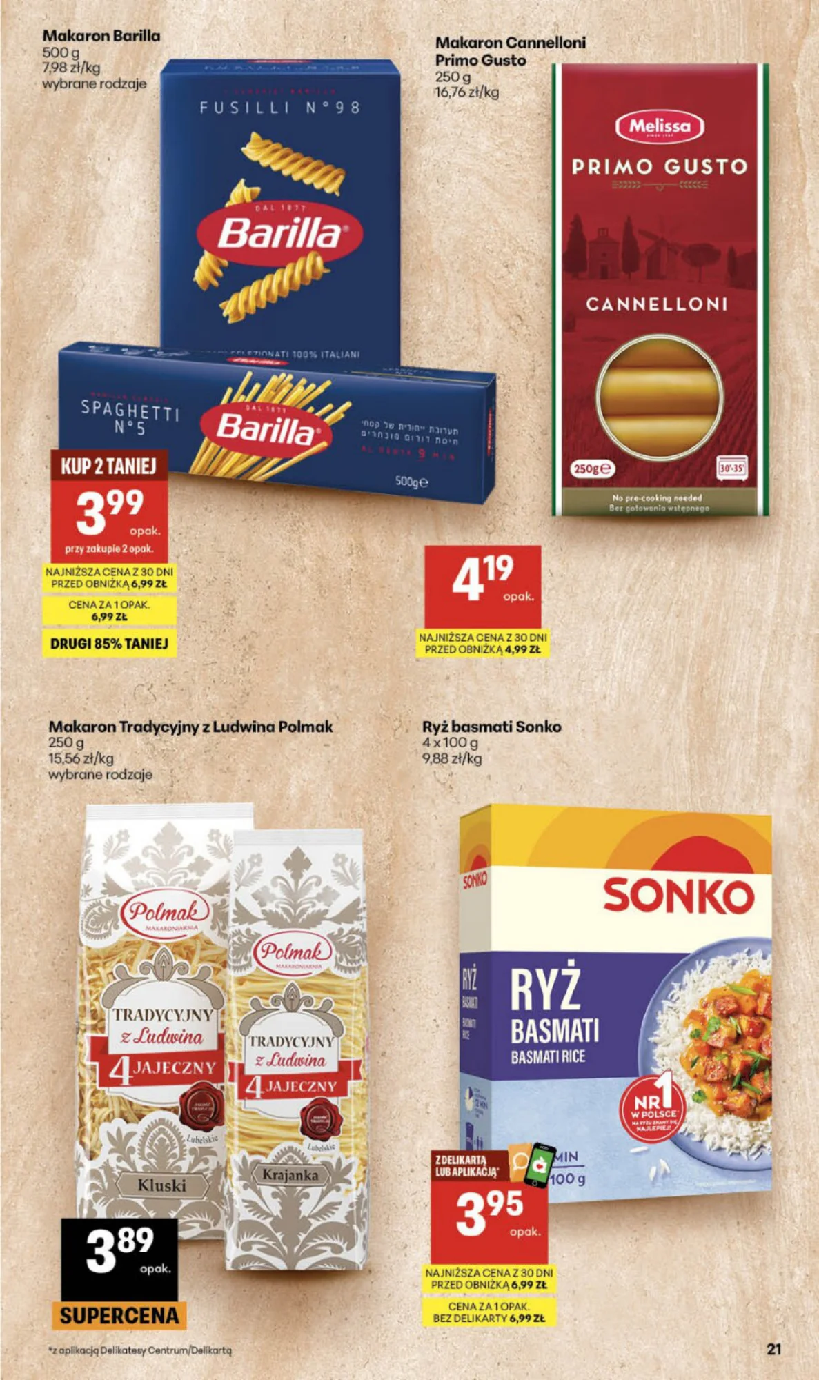 Gazetka promocyjna Delikatesy Centrum str. 21