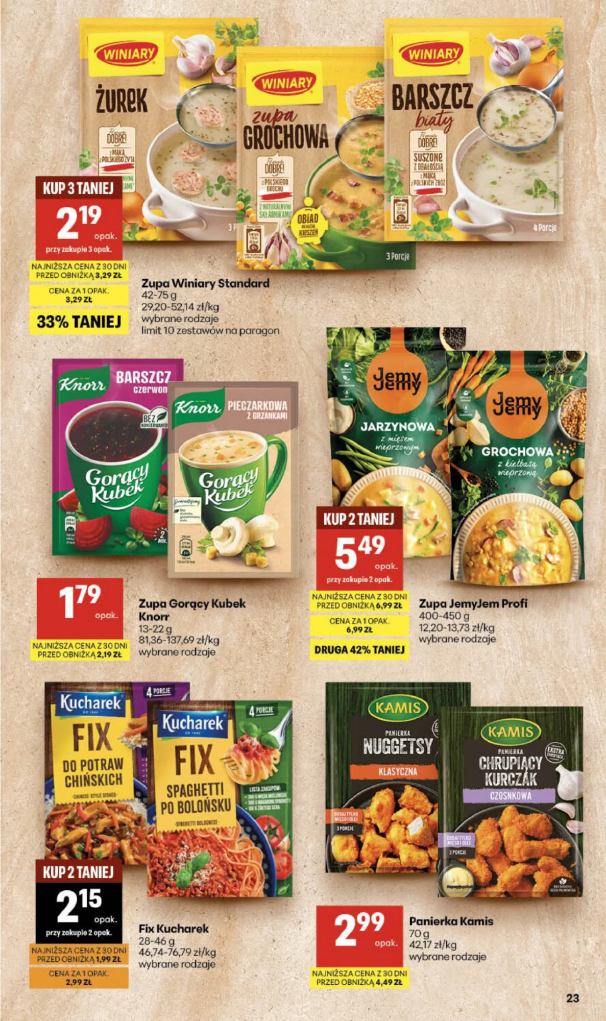 Gazetka promocyjna Delikatesy Centrum str. 23