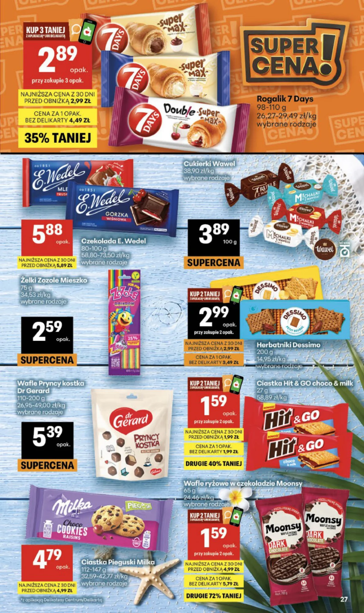 Gazetka promocyjna Delikatesy Centrum str. 27