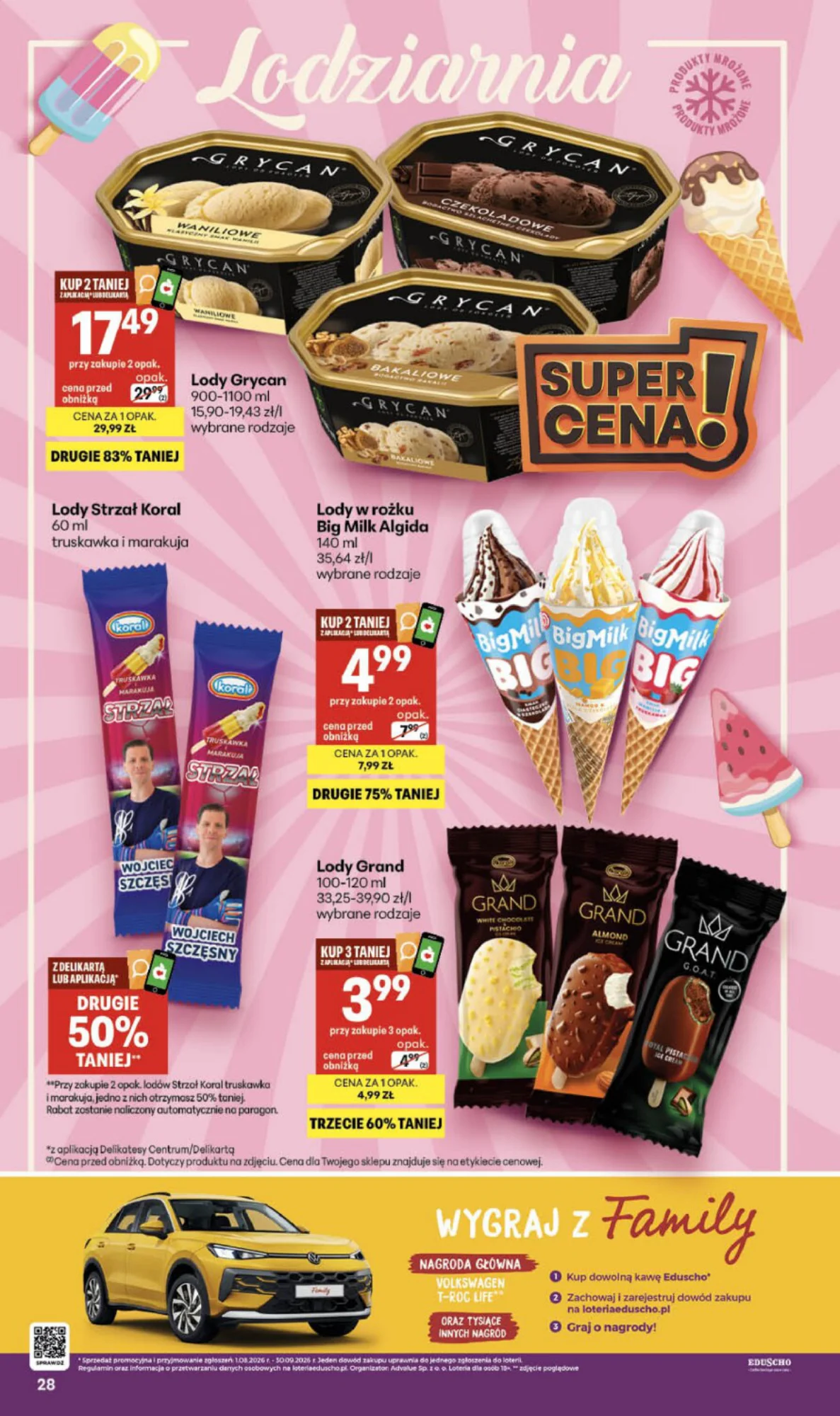 Gazetka promocyjna Delikatesy Centrum str. 28