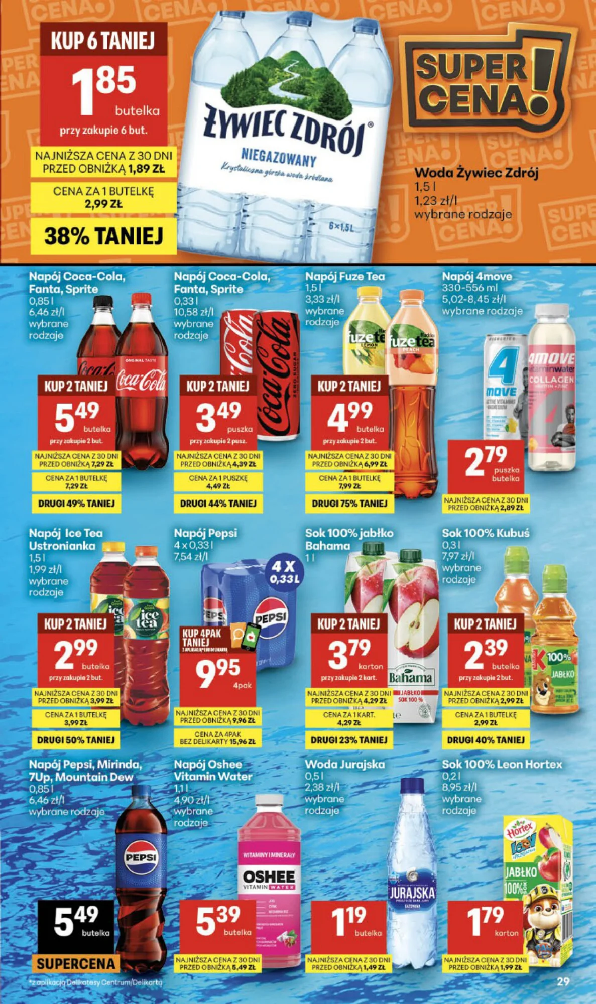 Gazetka promocyjna Delikatesy Centrum str. 29