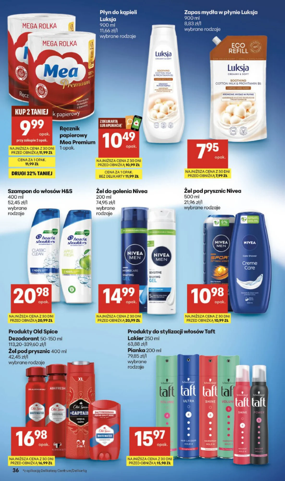 Gazetka promocyjna Delikatesy Centrum str. 36