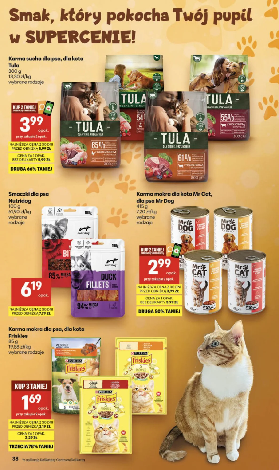 Gazetka promocyjna Delikatesy Centrum str. 38